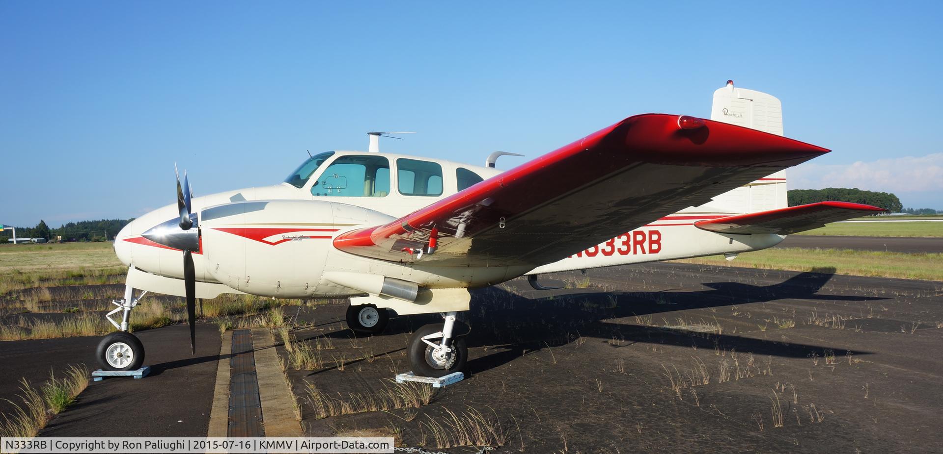 N333RB, 1960 Beechcraft D50C C/N DH-250, Taken in McMinnville OR