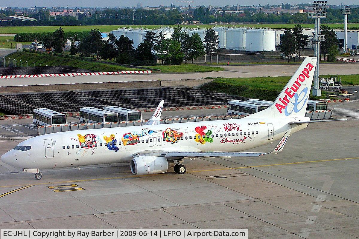 EC-JHL, 2005 Boeing 737-85P C/N 33976, Boeing 737-85P [33976] (Air Europa) Paris-Orly~F 14/06/2009