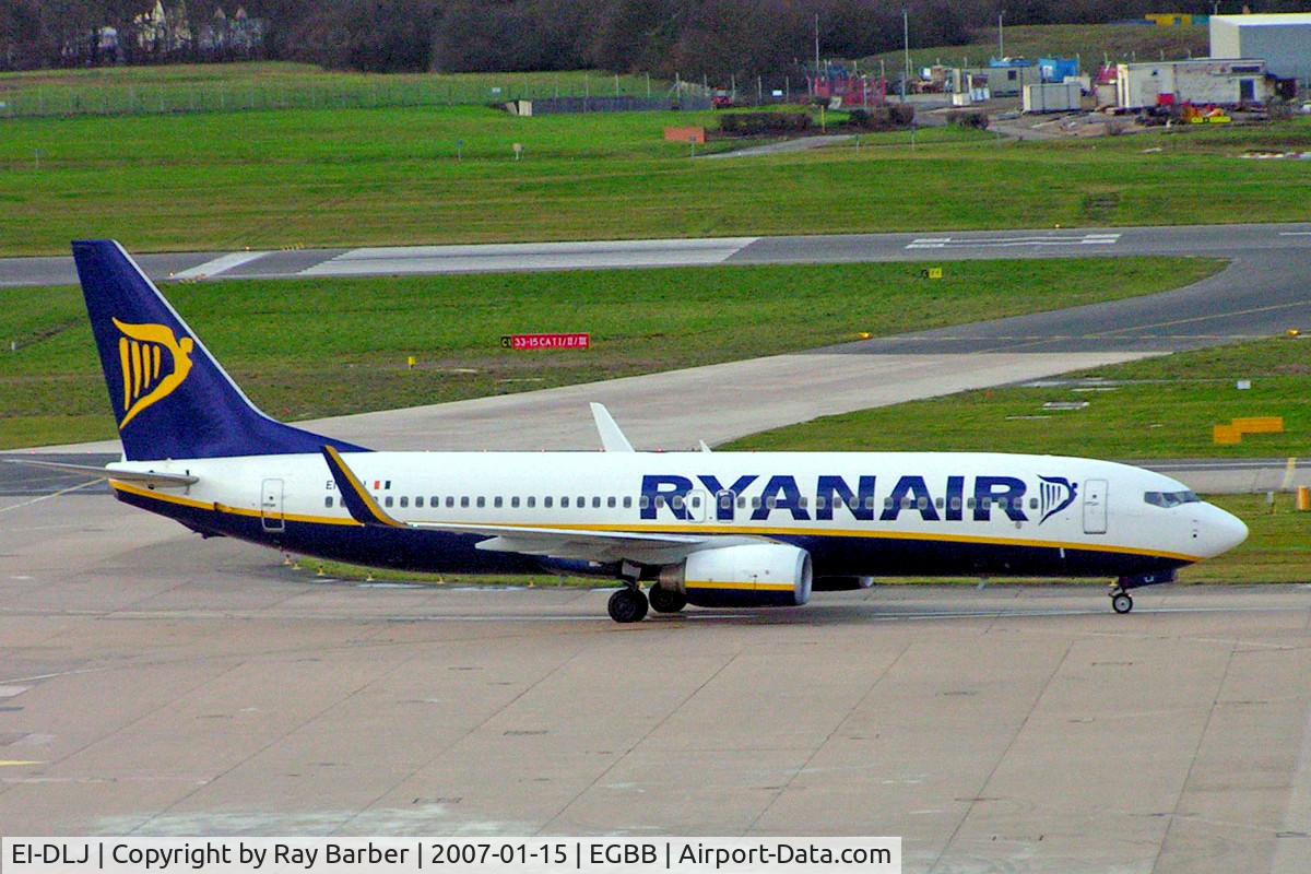 EI-DLJ, 2006 Boeing 737-8AS C/N 34177, Boeing 737-8AS [34177] (Ryanair) Birmingham Int'l~G 15/01/2007
