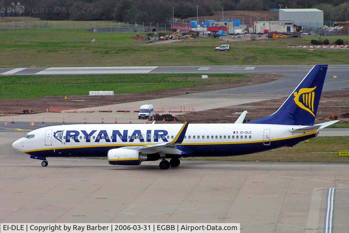 EI-DLE, 2006 Boeing 737-8AS C/N 33587, Boeing 737-8AS [33587] (Ryanair) Birmingham Int'l~G 31/03/2006