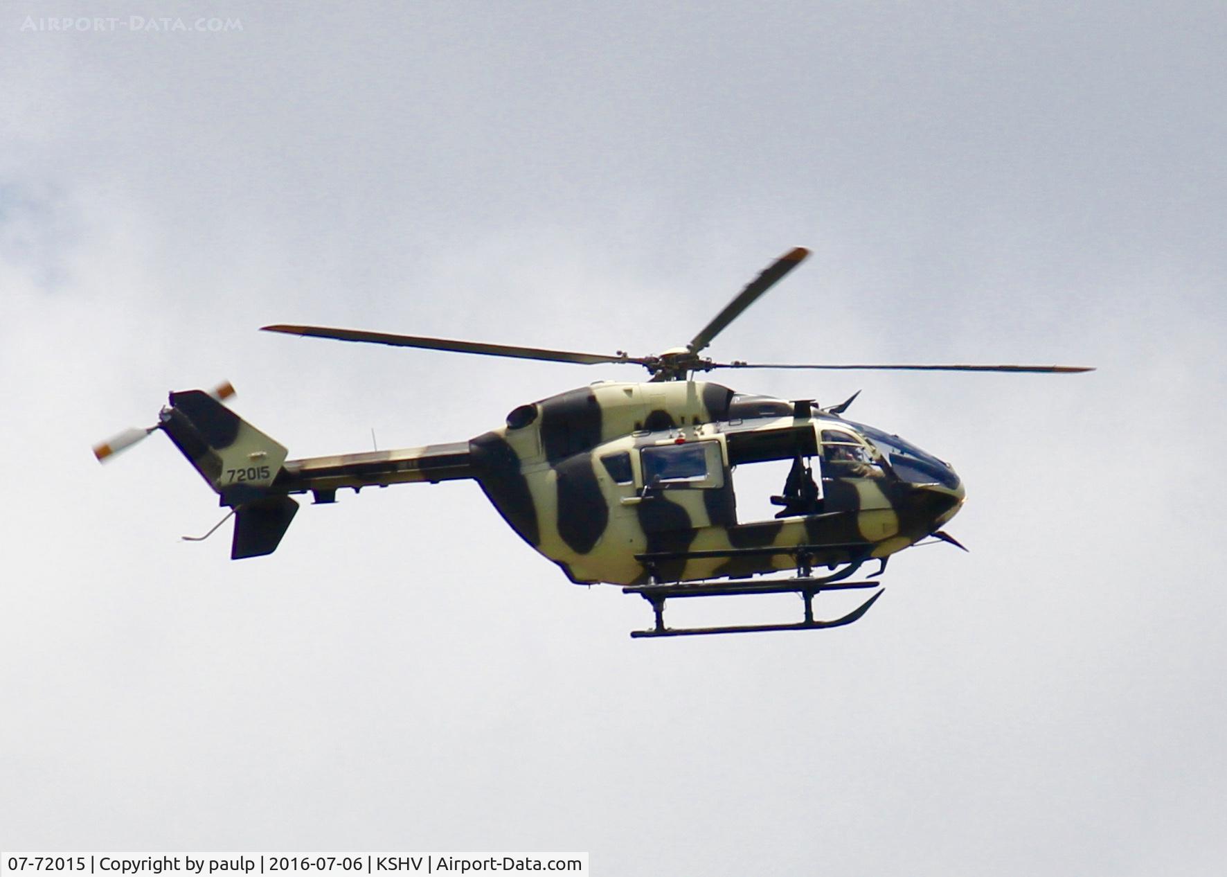07-72015, 2007 Eurocopter UH-72A Lakota C/N 9135, Eurocopter UH-72A Lakota at Shreveport Regional.