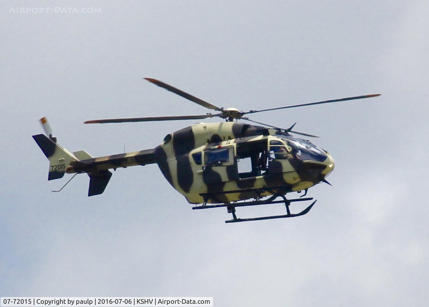 07-72015, 2007 Eurocopter UH-72A Lakota C/N 9135, Eurocopter UH-72A Lakota at Shreveport Regional.