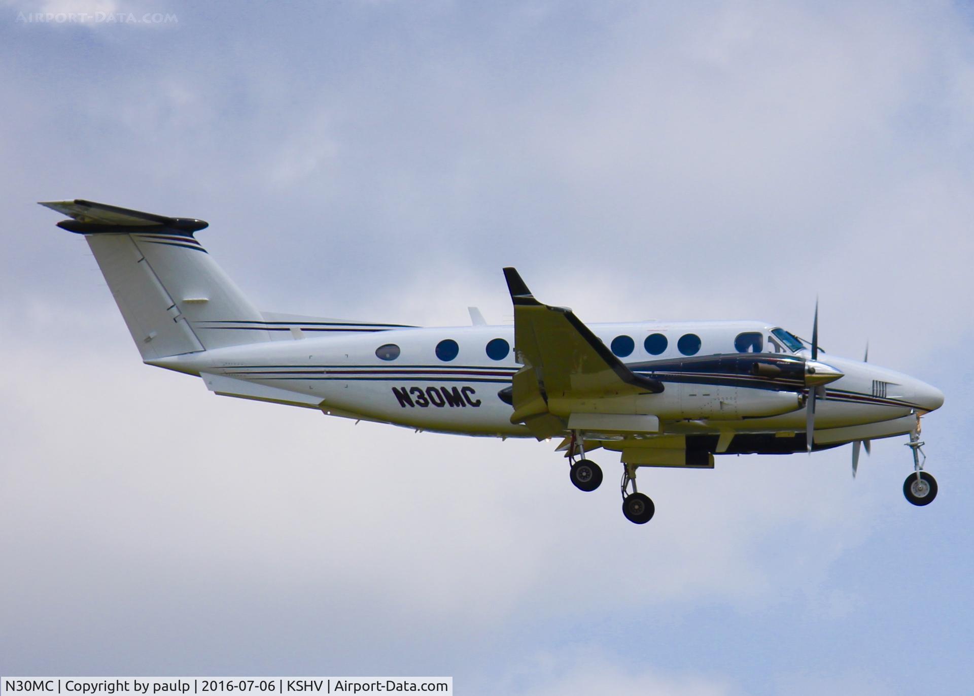 N30MC, 2006 Raytheon Aircraft Company B300 C/N FL-493, At Shreveport Regional.