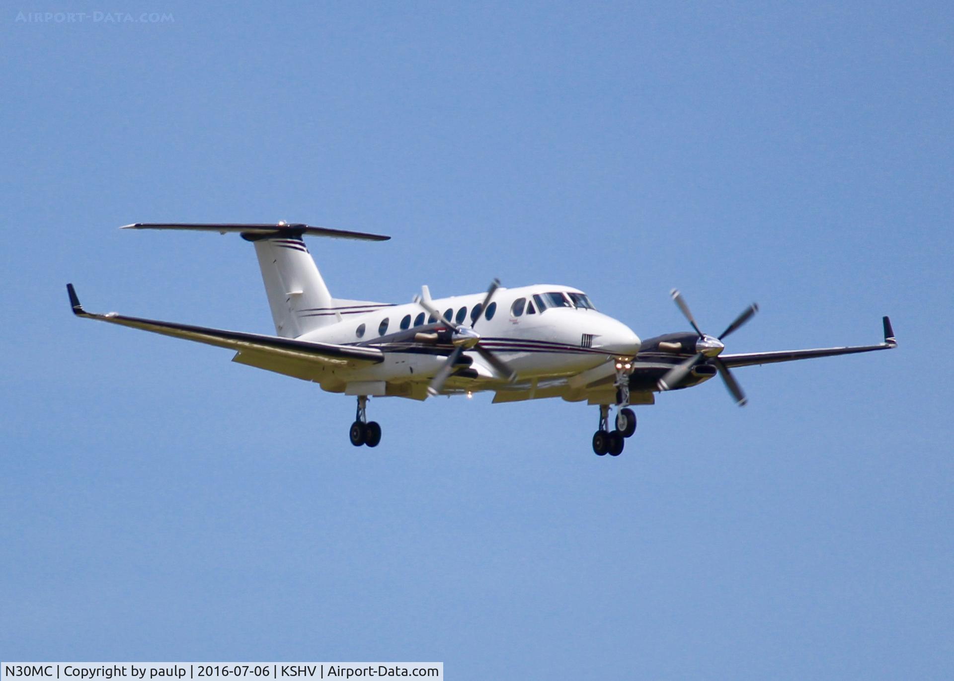 N30MC, 2006 Raytheon Aircraft Company B300 C/N FL-493, At Shreveport Regional.