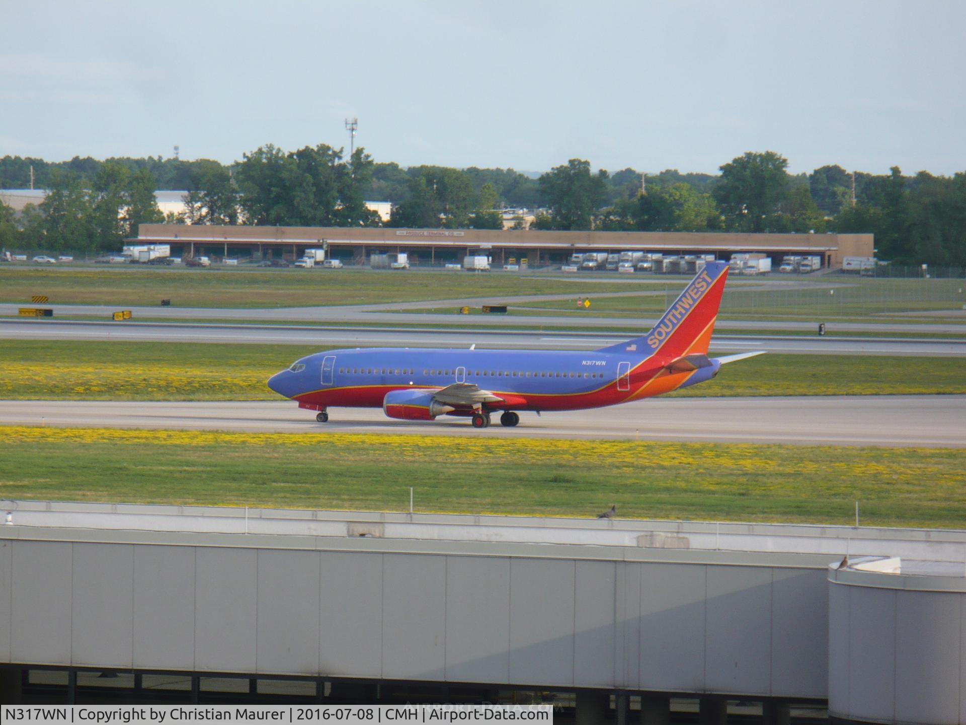 N317WN, 1988 Boeing 737-3Q8 C/N 24068, Southwest 737-3Q8 Classic Wingletless