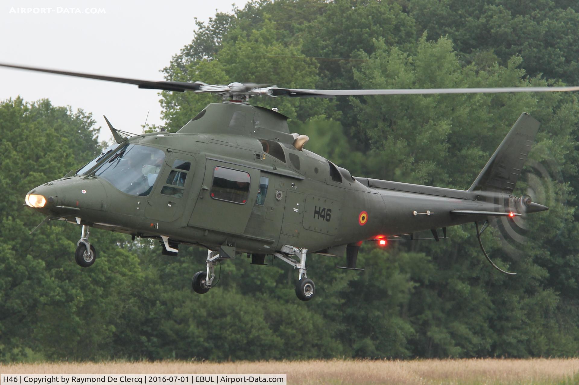 H46, Agusta A-109BA C/N 0300, Take off.