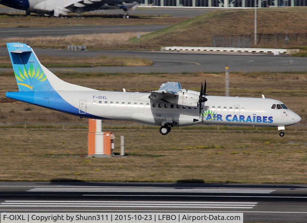 F-OIXL, 2009 ATR 72-212A C/N 888, Landing rwy 14R