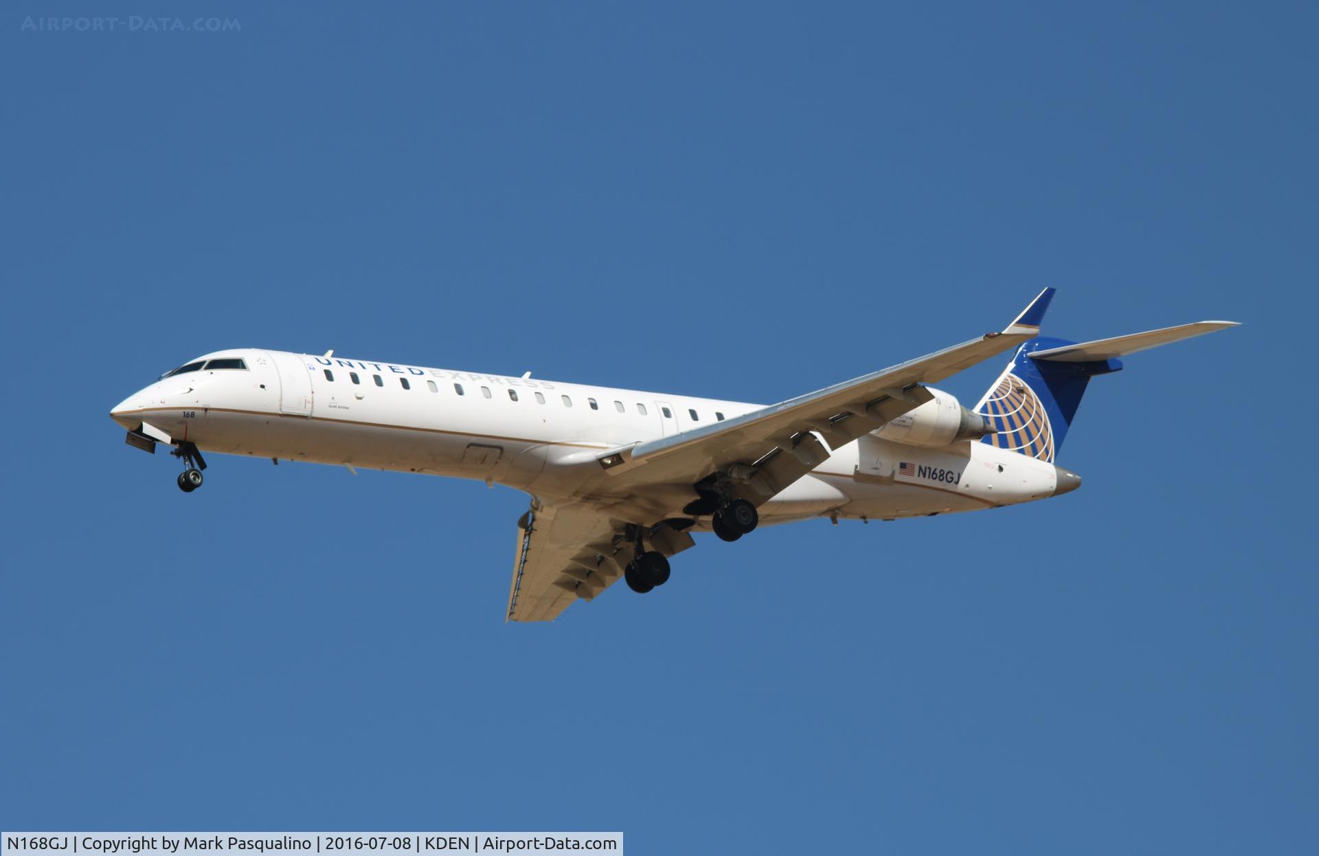 N168GJ, Bombardier CRJ-702 (CL-600-2C10) Regional Jet C/N 10272, CL-600-2C10