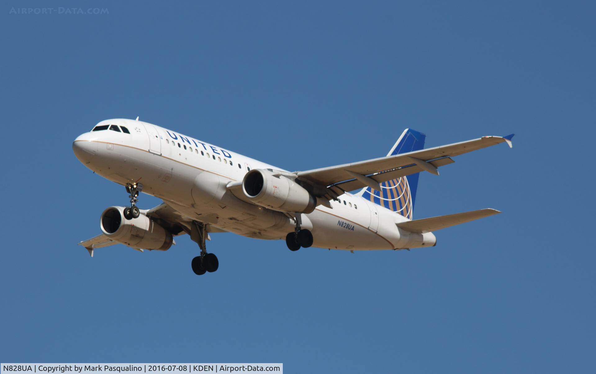 N828UA, 1999 Airbus A319-131 C/N 1031, Airbus A319