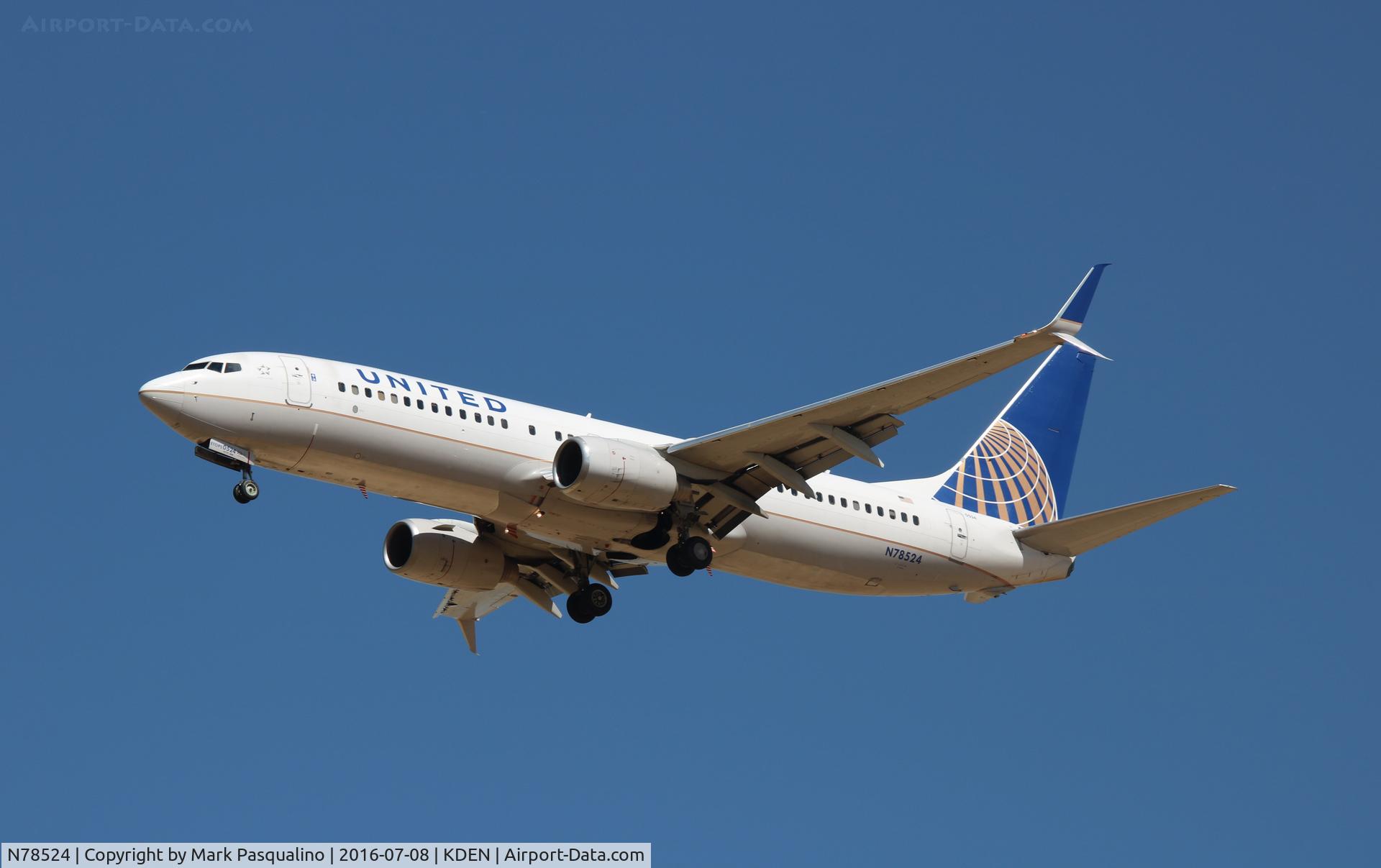 N78524, 2010 Boeing 737-824 C/N 31642, Boeing 737-800