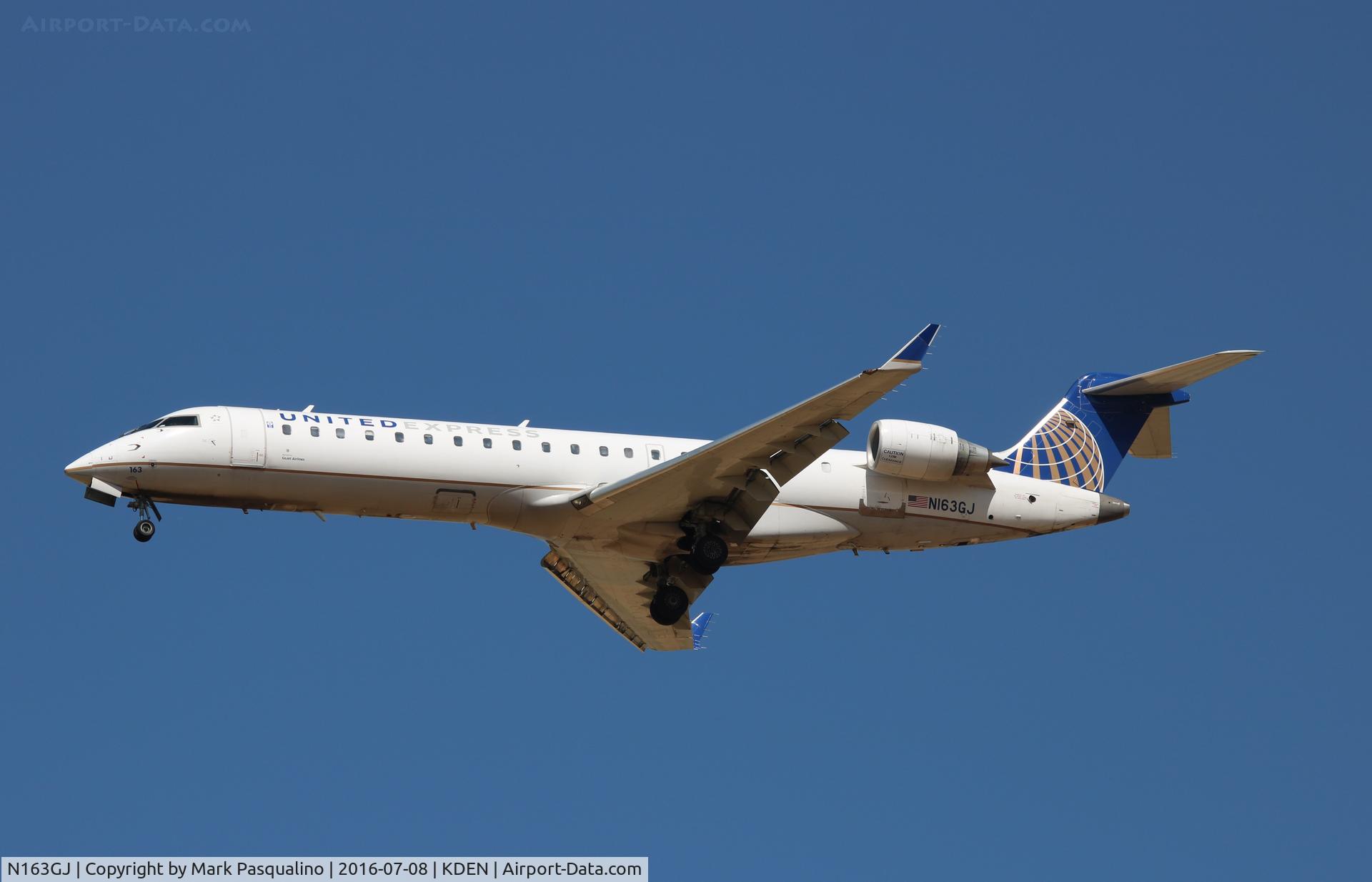 N163GJ, 2006 Bombardier CRJ-702 (CL-600-2C10) Regional Jet C/N 10255, CL-600-2C10