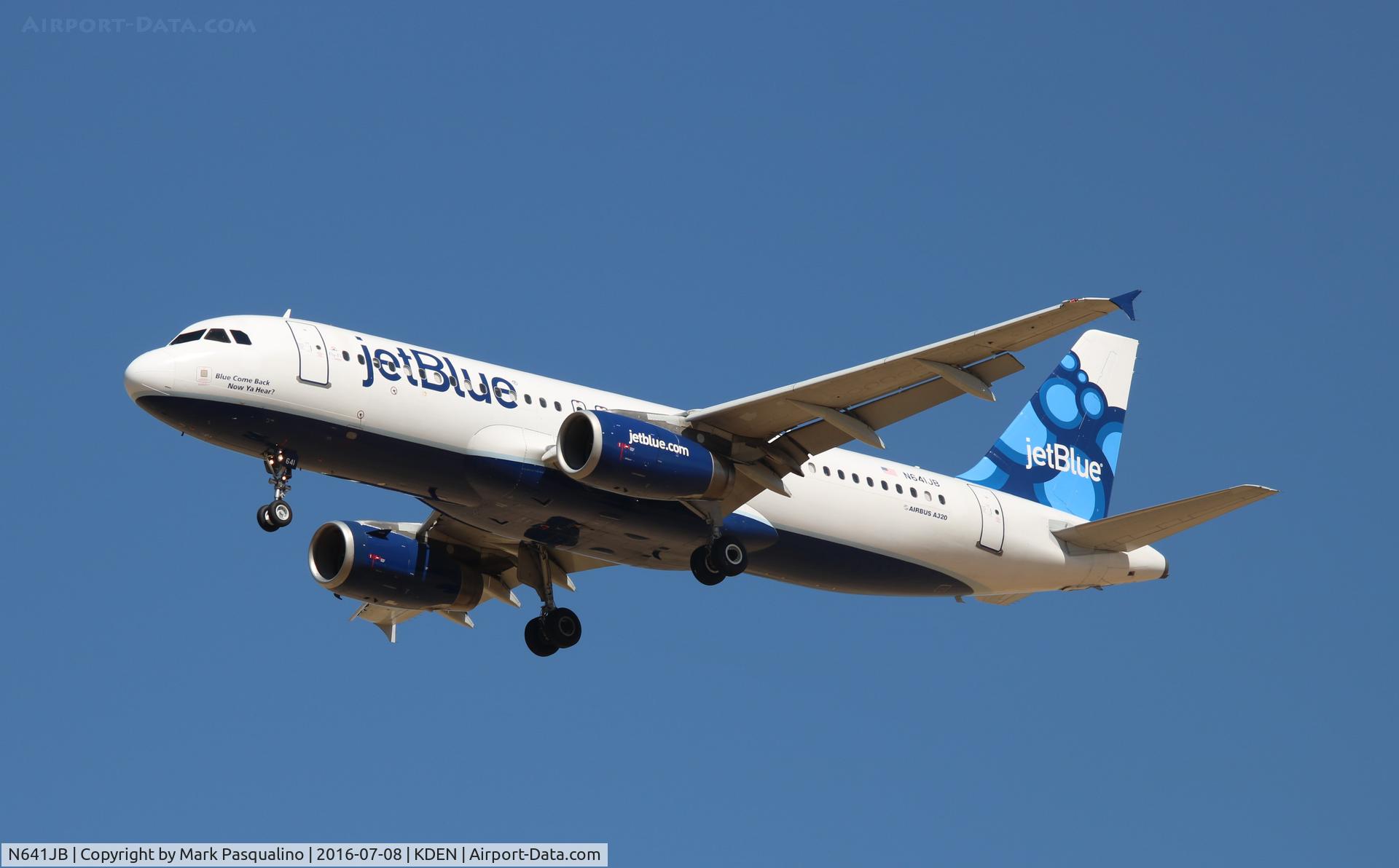N641JB, 2006 Airbus A320-232 C/N 2848, Airbus A320