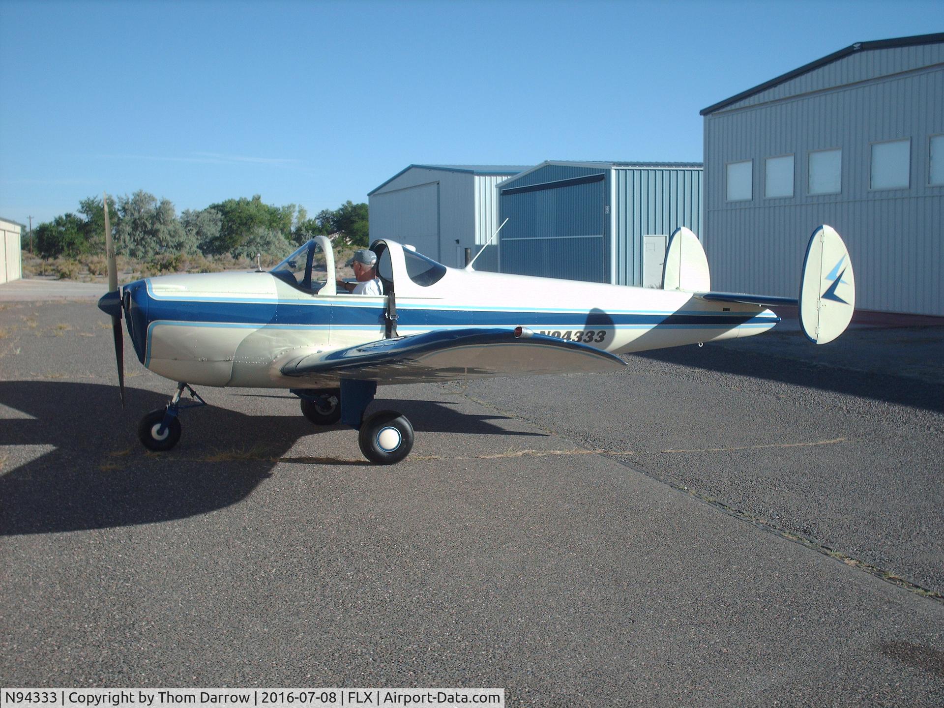 N94333, 1946 Erco 415C Ercoupe C/N 1556, Outside hanger