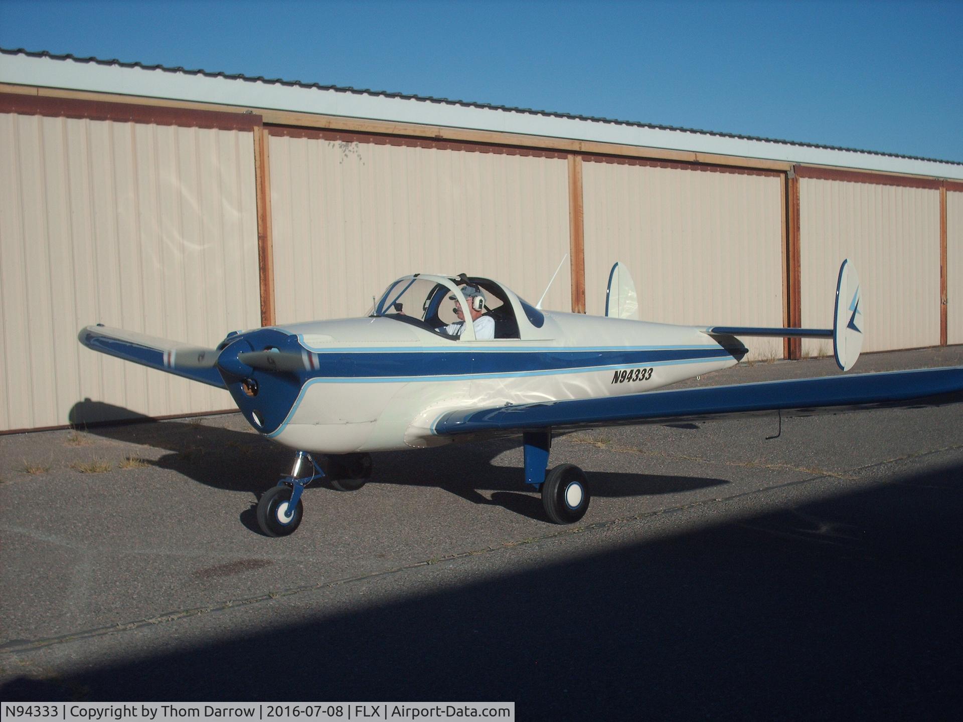 N94333, 1946 Erco 415C Ercoupe C/N 1556, Outside hanger
