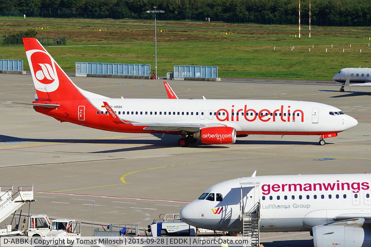 D-ABBK, 2003 Boeing 737-8BK C/N 33013, 