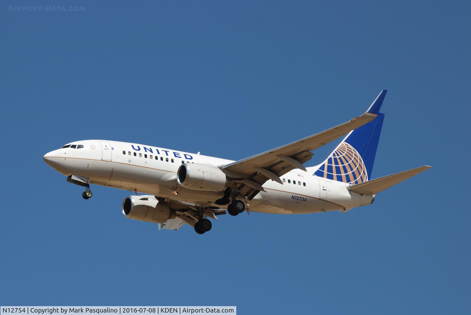 N12754, 2002 Boeing 737-7V3 C/N 30464, Boeing 737-700