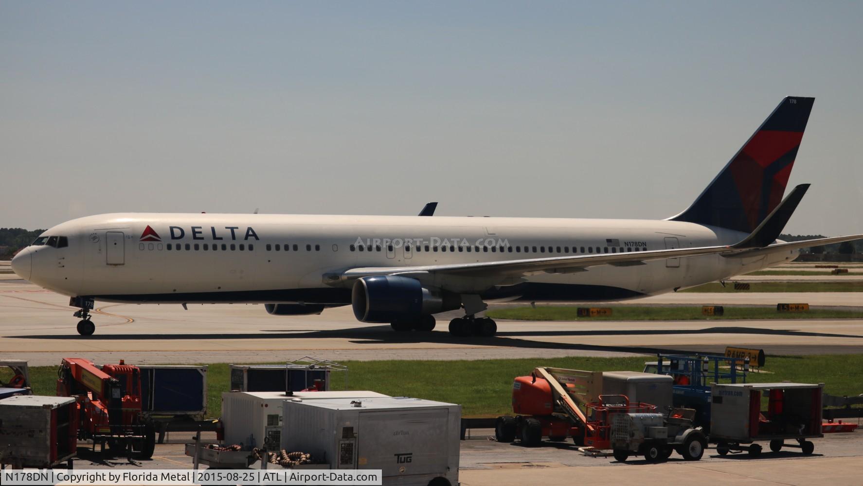 N178DN, 1991 Boeing 767-332 C/N 25143, Delta