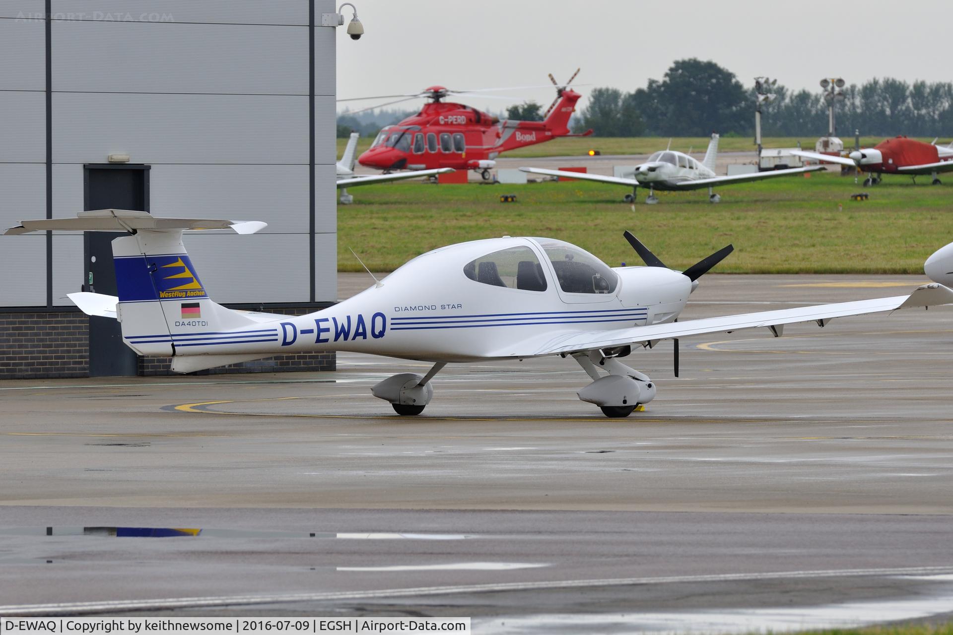 D-EWAQ, 2003 Diamond DA-40D Star Diamond Star C/N D4.048, Nice Visitor.