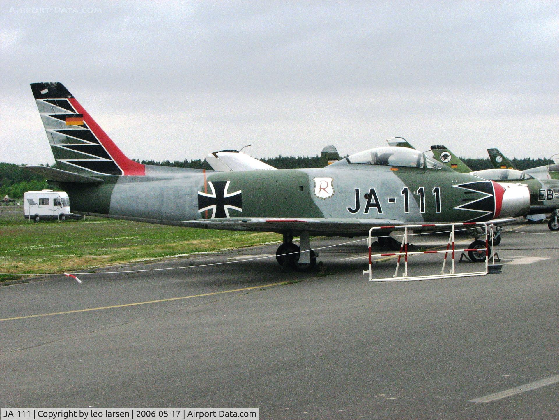 JA-111, Canadair CL-13B Sabre Mk.6 C/N S6-1625, Gatow 17.5.06