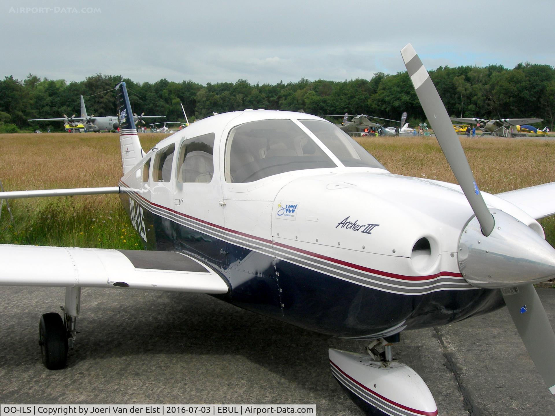 OO-ILS, Piper PA28-181 C/N 28-43432, Ursel Avia 2016