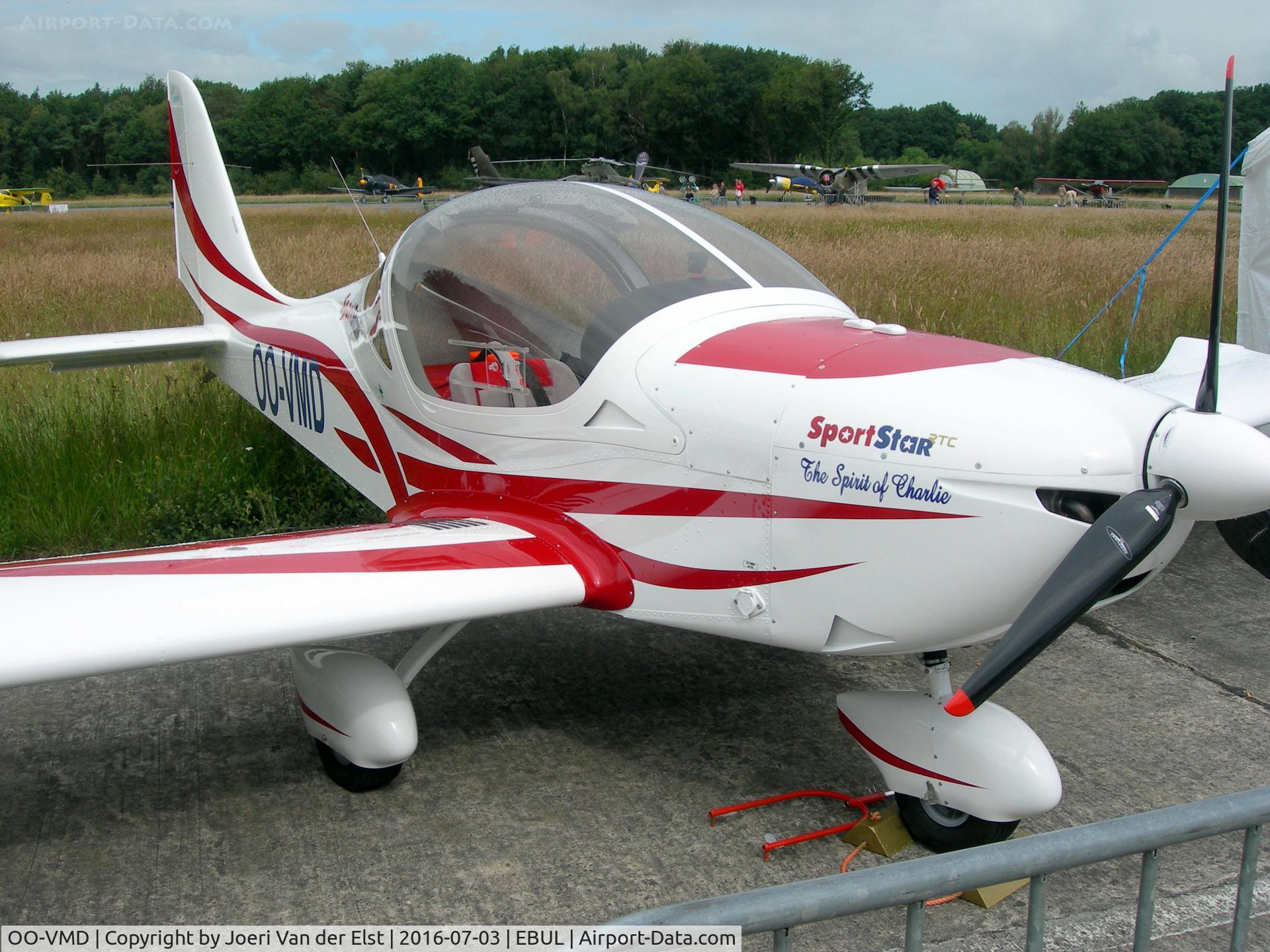 OO-VMD, 2015 Evektor-Aerotechnik Sportstar RTC C/N 2015-1711, Ursel Avia 2016