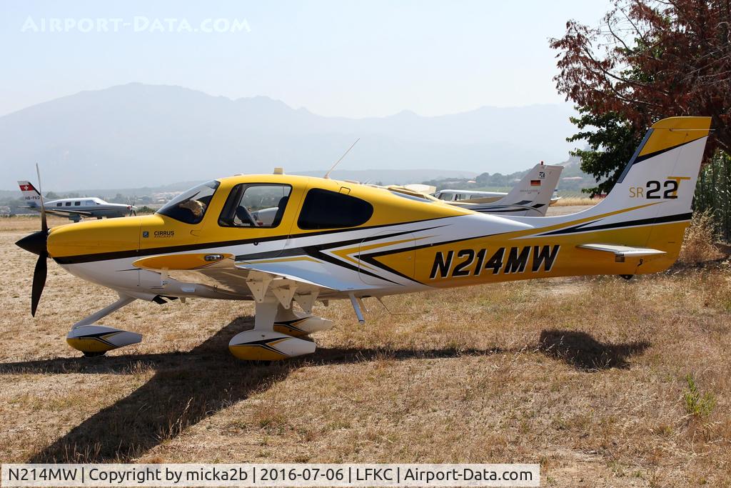 N214MW, Cirrus SR22T C/N 840, Parked