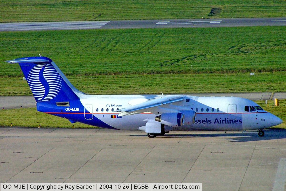 OO-MJE, 1991 British Aerospace BAe.146-200 C/N E2192, BAe 146-200 [E2192] (Brussels Airlines) Birmingham Int'l~G 26/10/2004