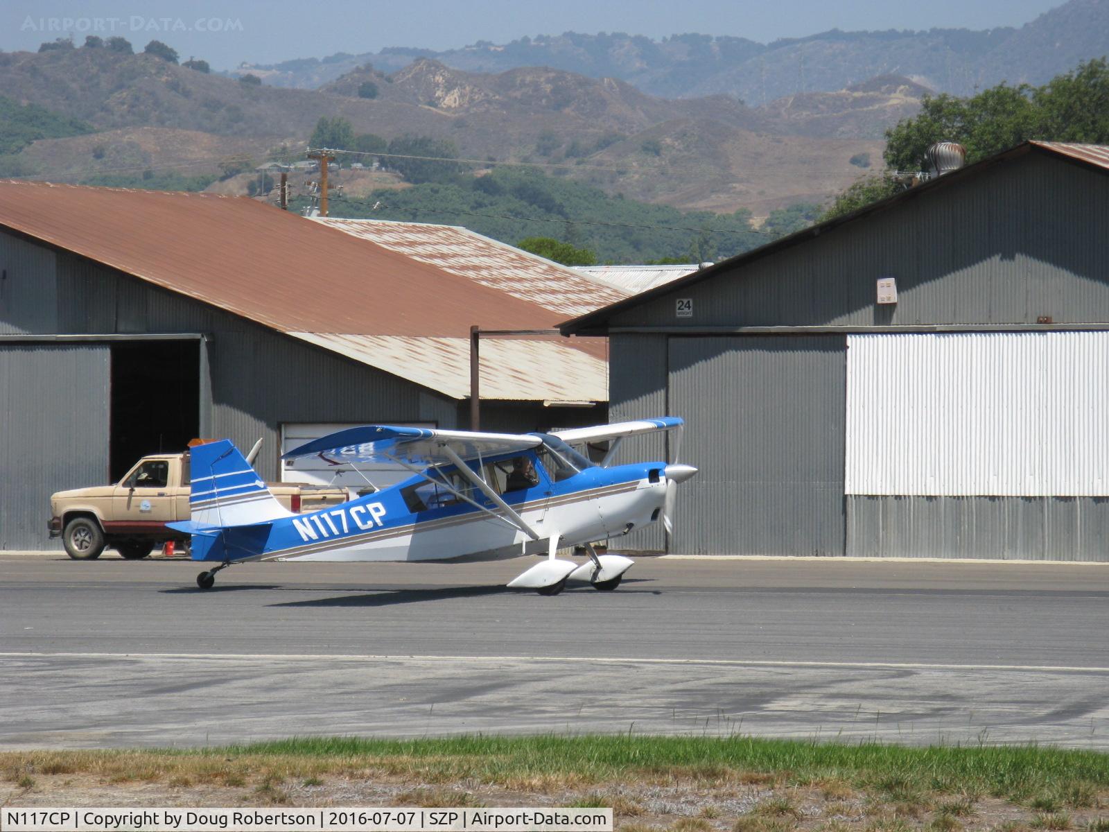 N117CP, American Champion 7GCBC Citabria C/N 1275-99, 1999 American Champion 7GCBC CITABRIA, Lycoming O-320 150 Hp, taxi