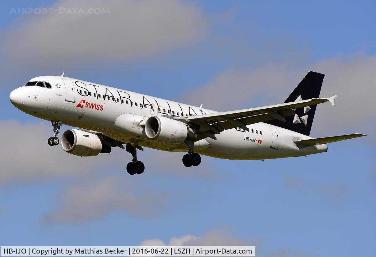 HB-IJO, 1997 Airbus A320-214 C/N 673, HB-IJO