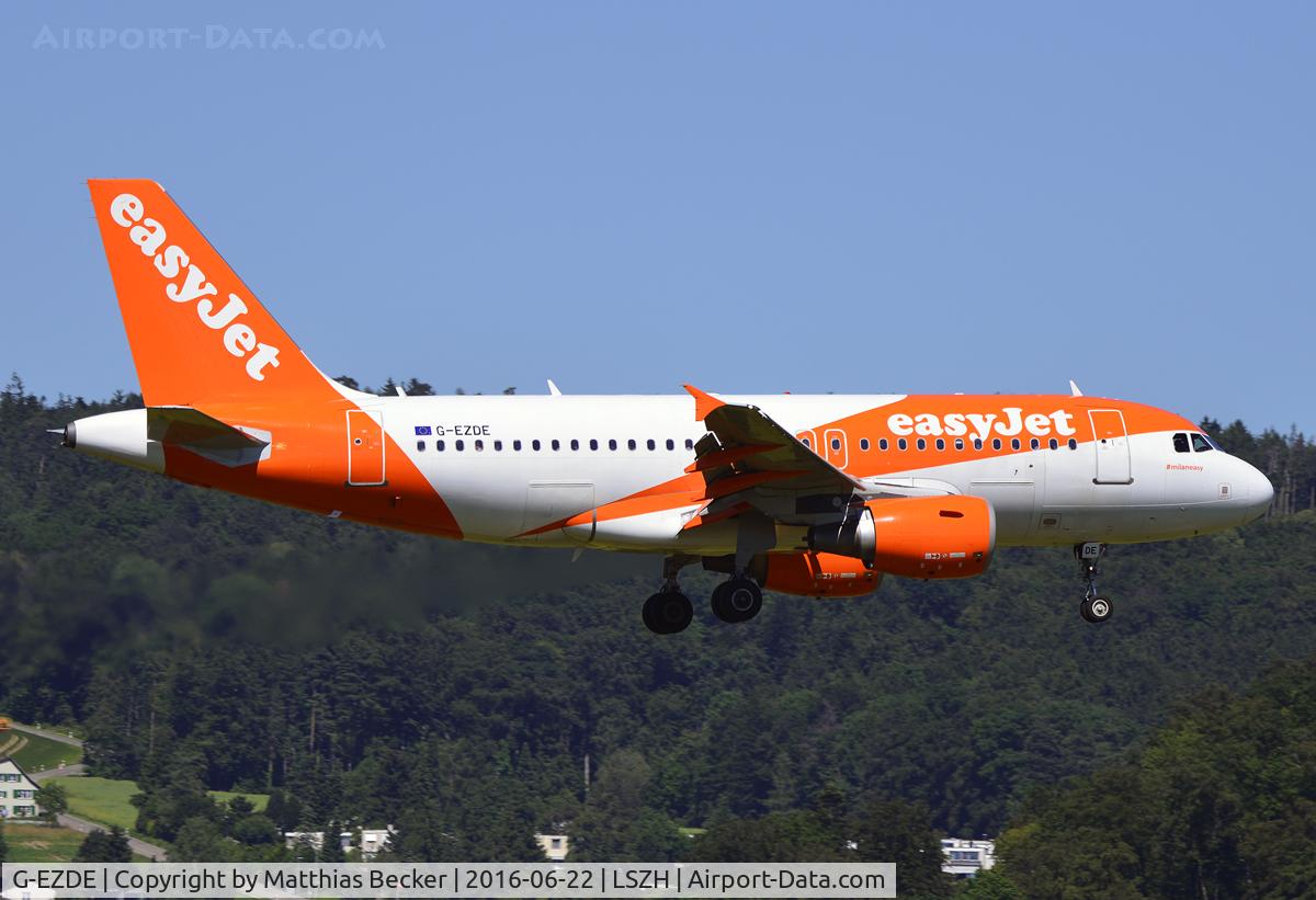 G-EZDE, 2008 Airbus A319-111 C/N 3426, G-EZDE