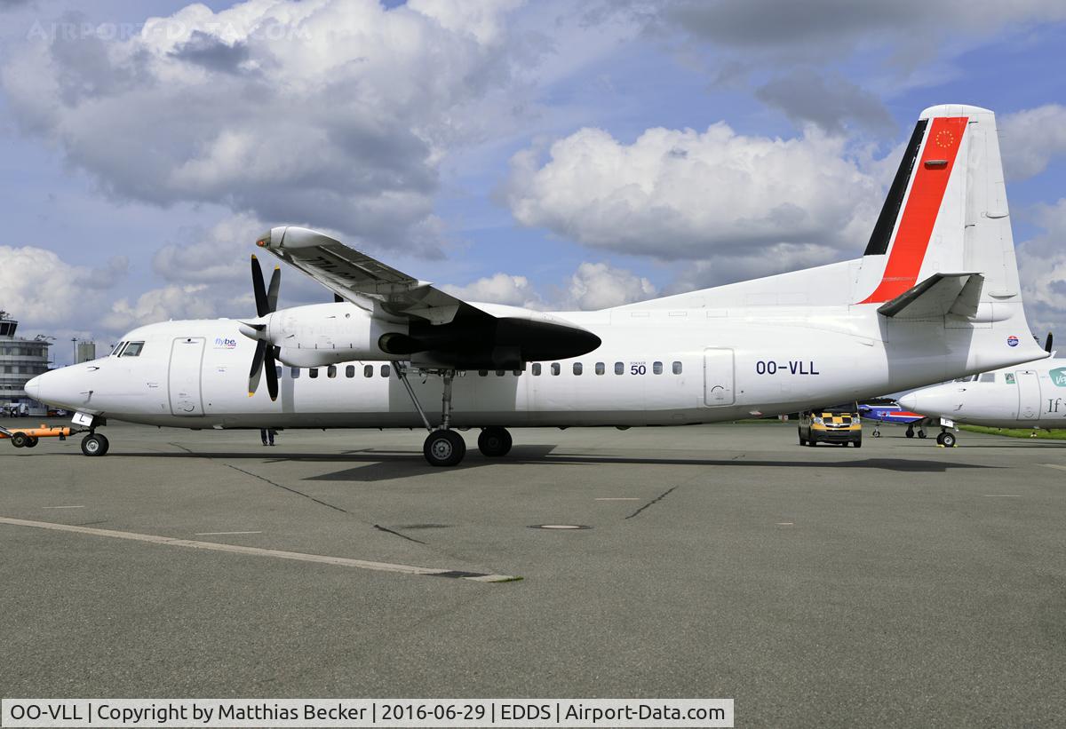 OO-VLL, 1989 Fokker 50 C/N 20144, OO-VLL
