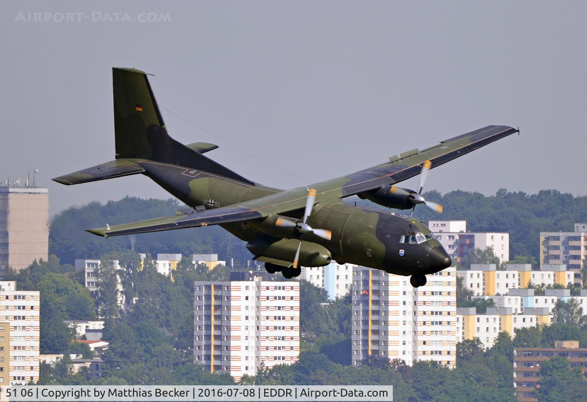 51 06, 1971 Transall C-160D C/N D-143, 51+06