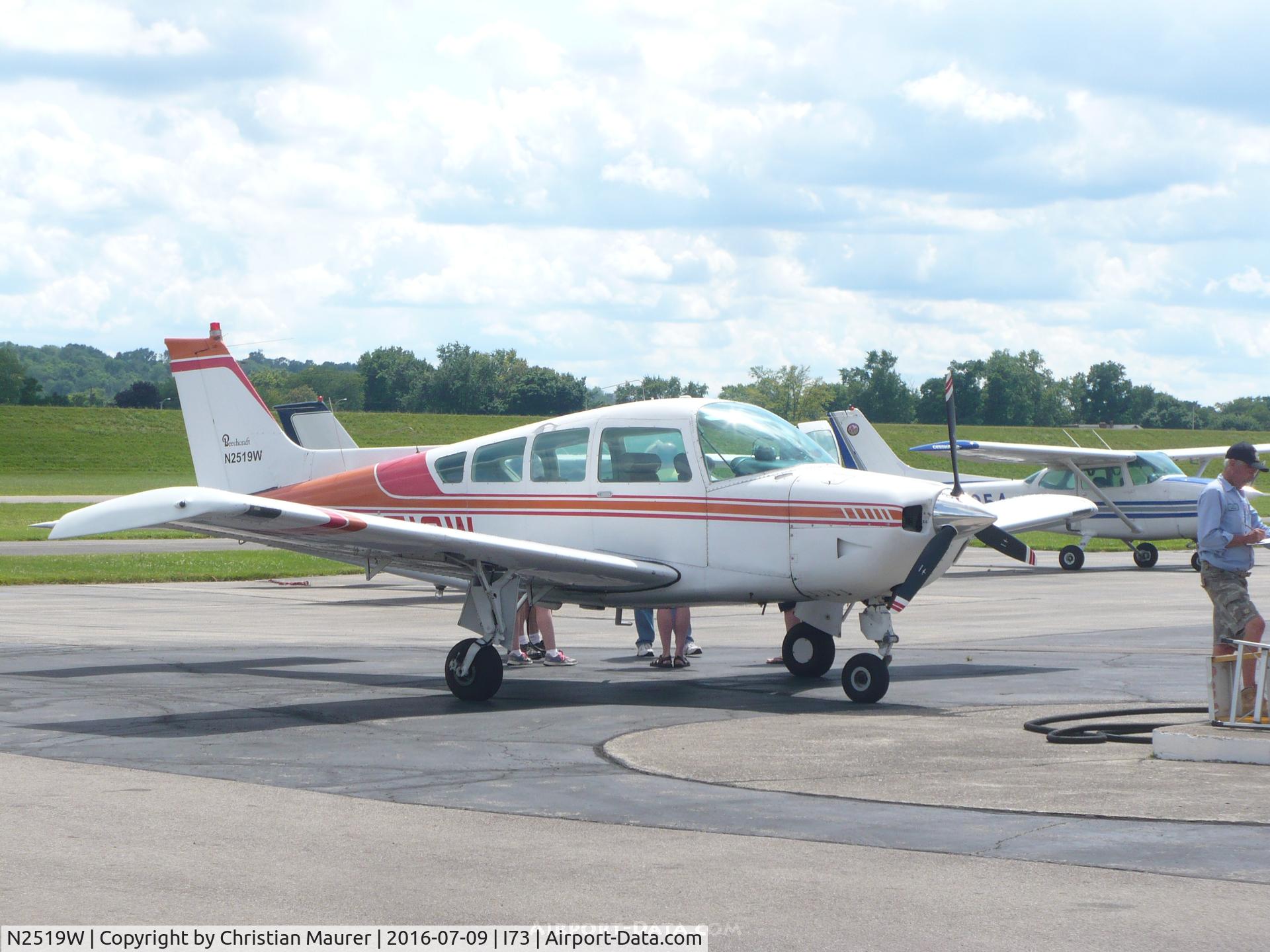 N2519W, 1973 Beech B24R Sierra C/N MC-194, Beech R