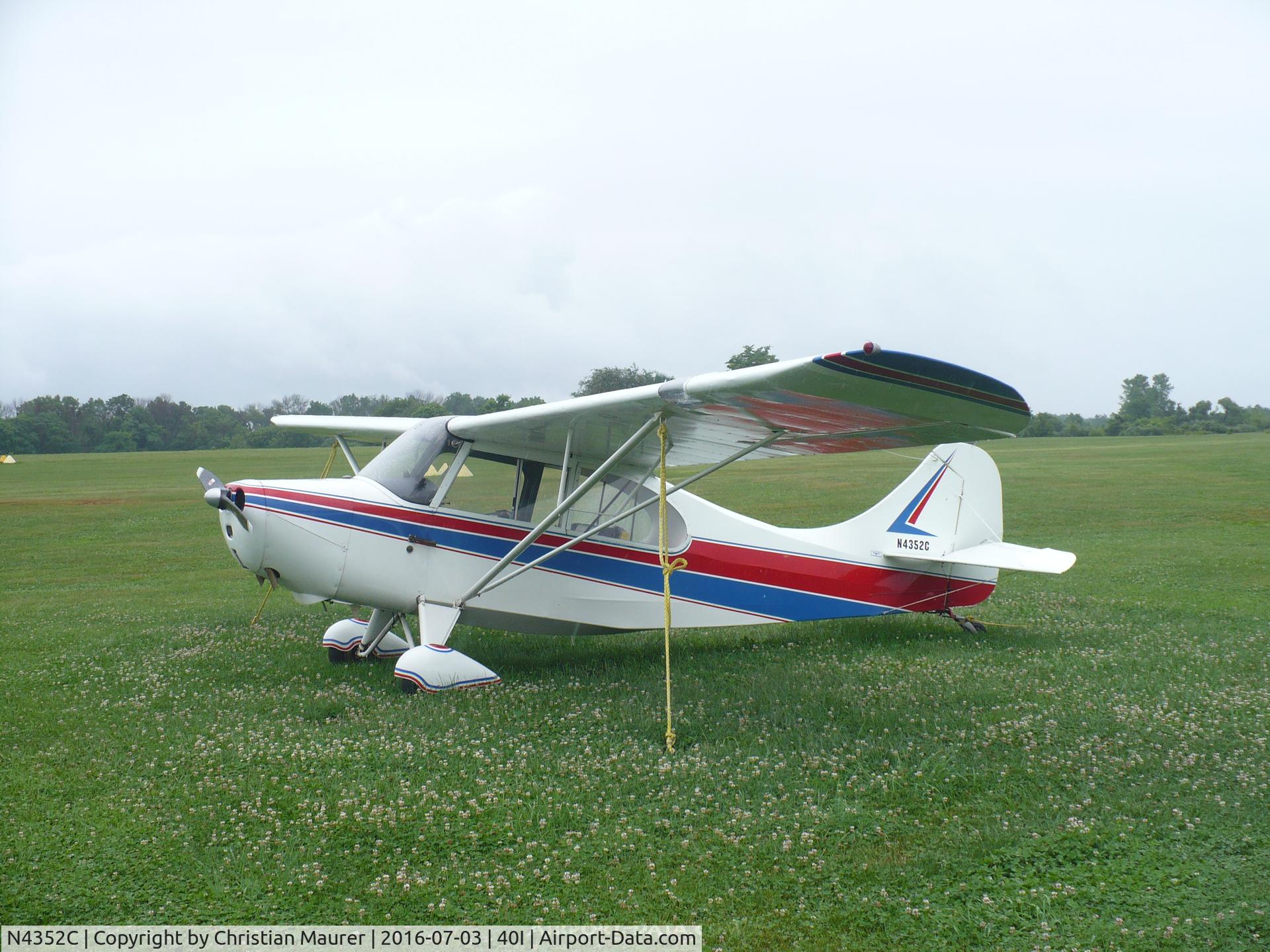 N4352C, 1955 Champion 7EC C/N 7EC-371, Champ