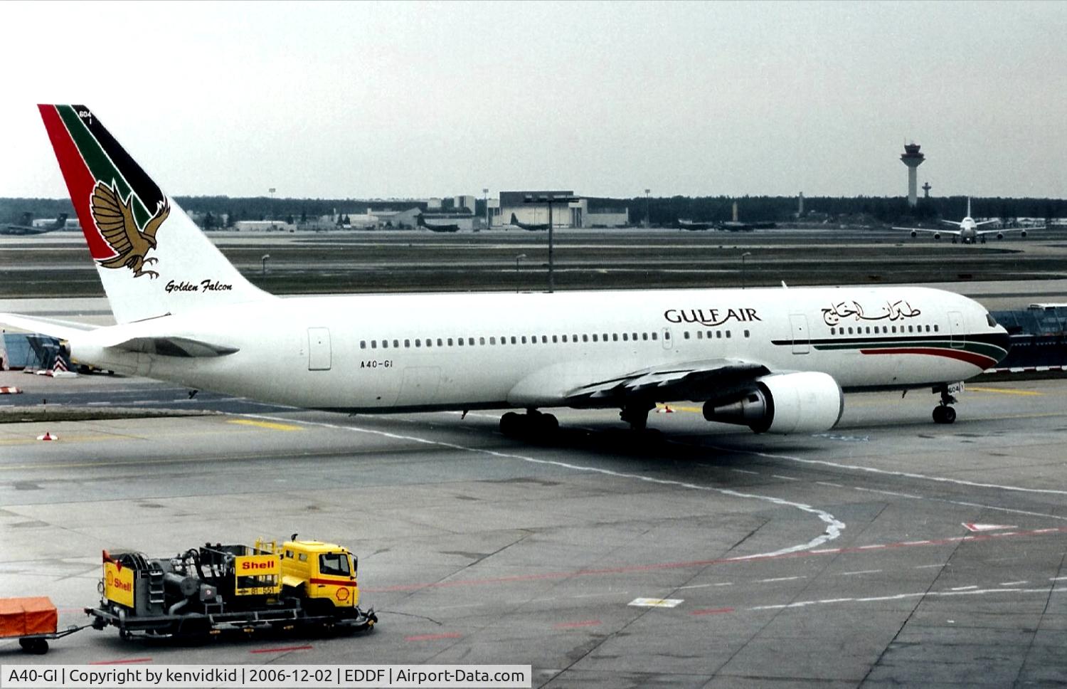 A40-GI, 1989 Boeing 767-3P6/ER C/N 24485, Gulf Air