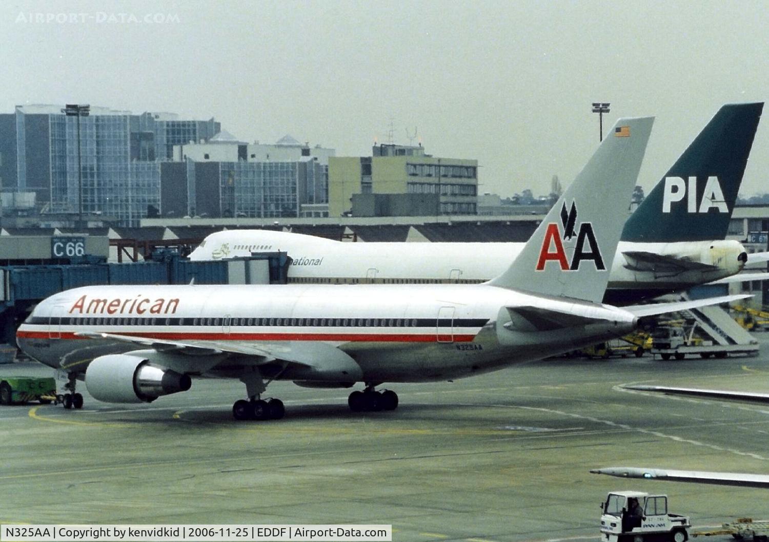 N325AA, 1986 Boeing 767-223 C/N 22326, American Airlines