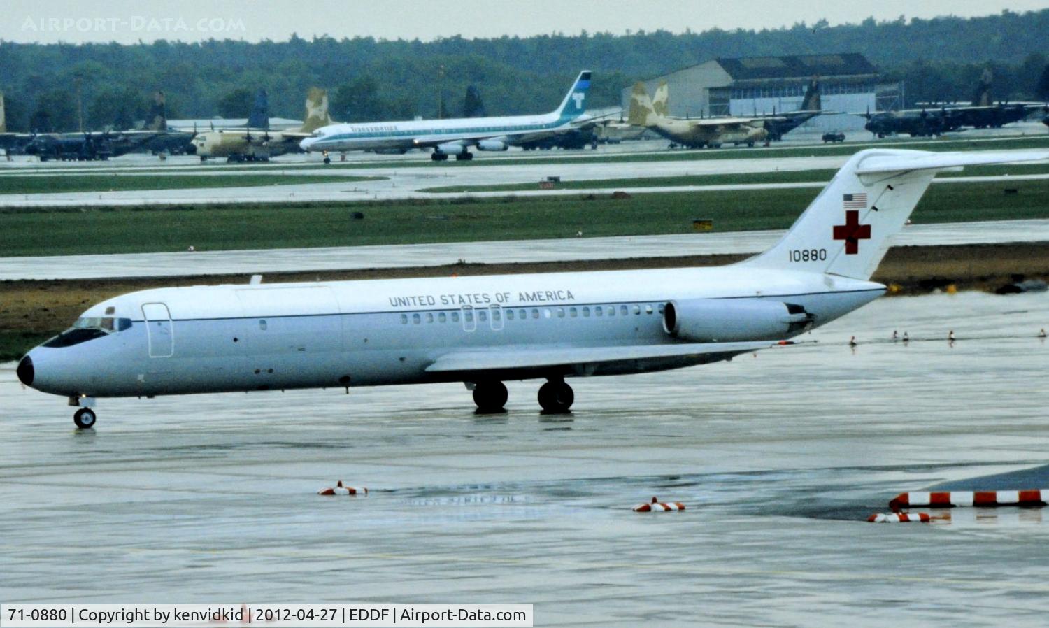 71-0880, 1971 McDonnell Douglas C-9A Nightingale C/N 47538/665, USAFE