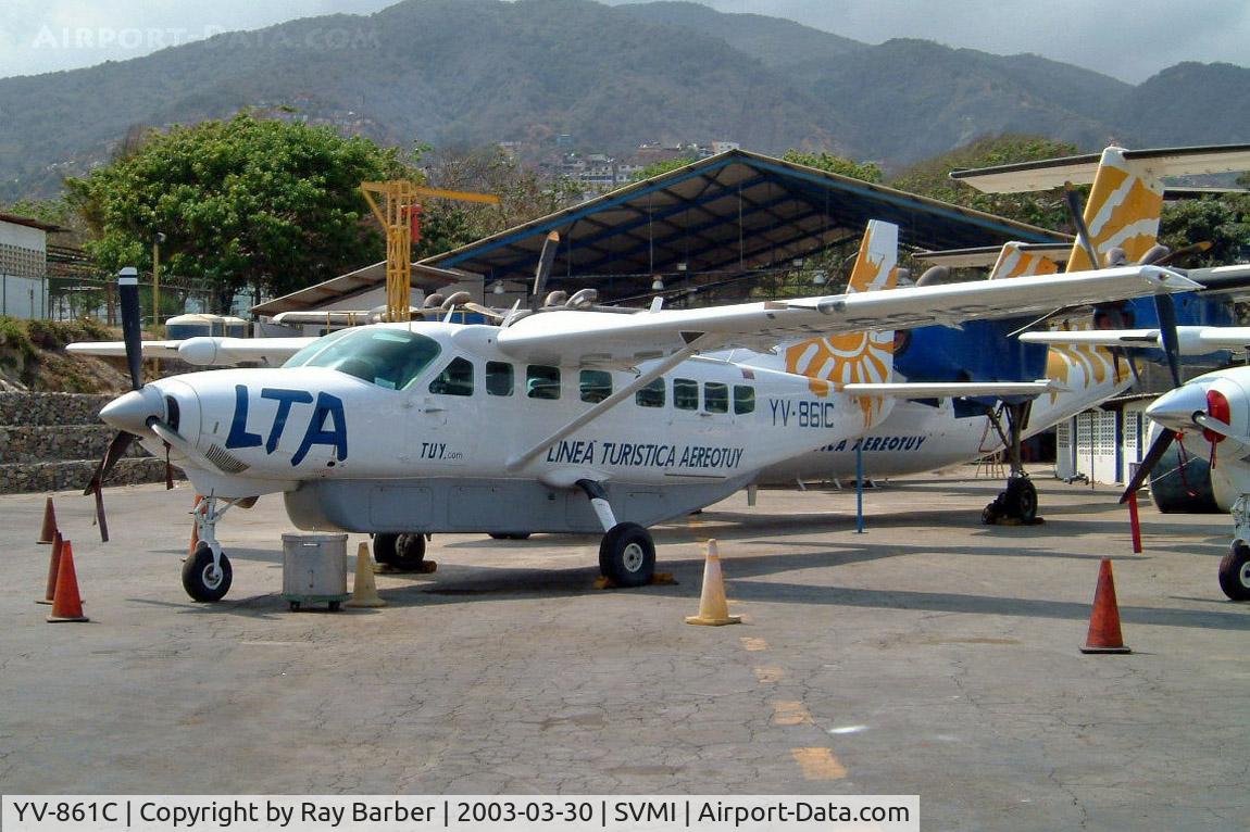 YV-861C, 1998 Cessna 208B Grand Caravan C/N 208B-0690, Cessna 208B Grand Caravan [208B-0690] (LTA Linea Turistica Aerotuy) Caracas-Simon Bolivar Int'l~YV 30/03/2003
