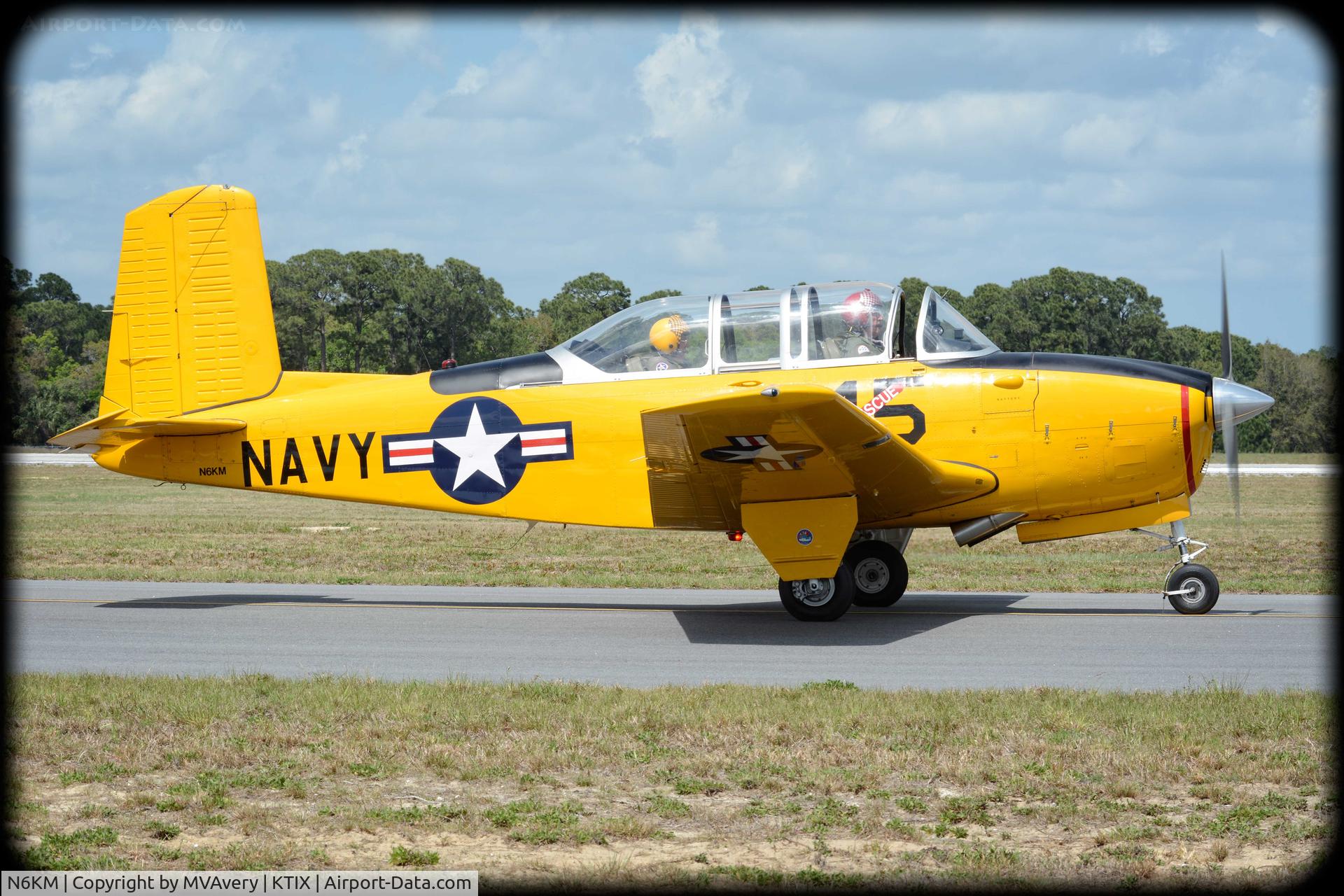 N6KM, 1956 Beech T-34B C/N BG-249, 2015 Tico Air Show
