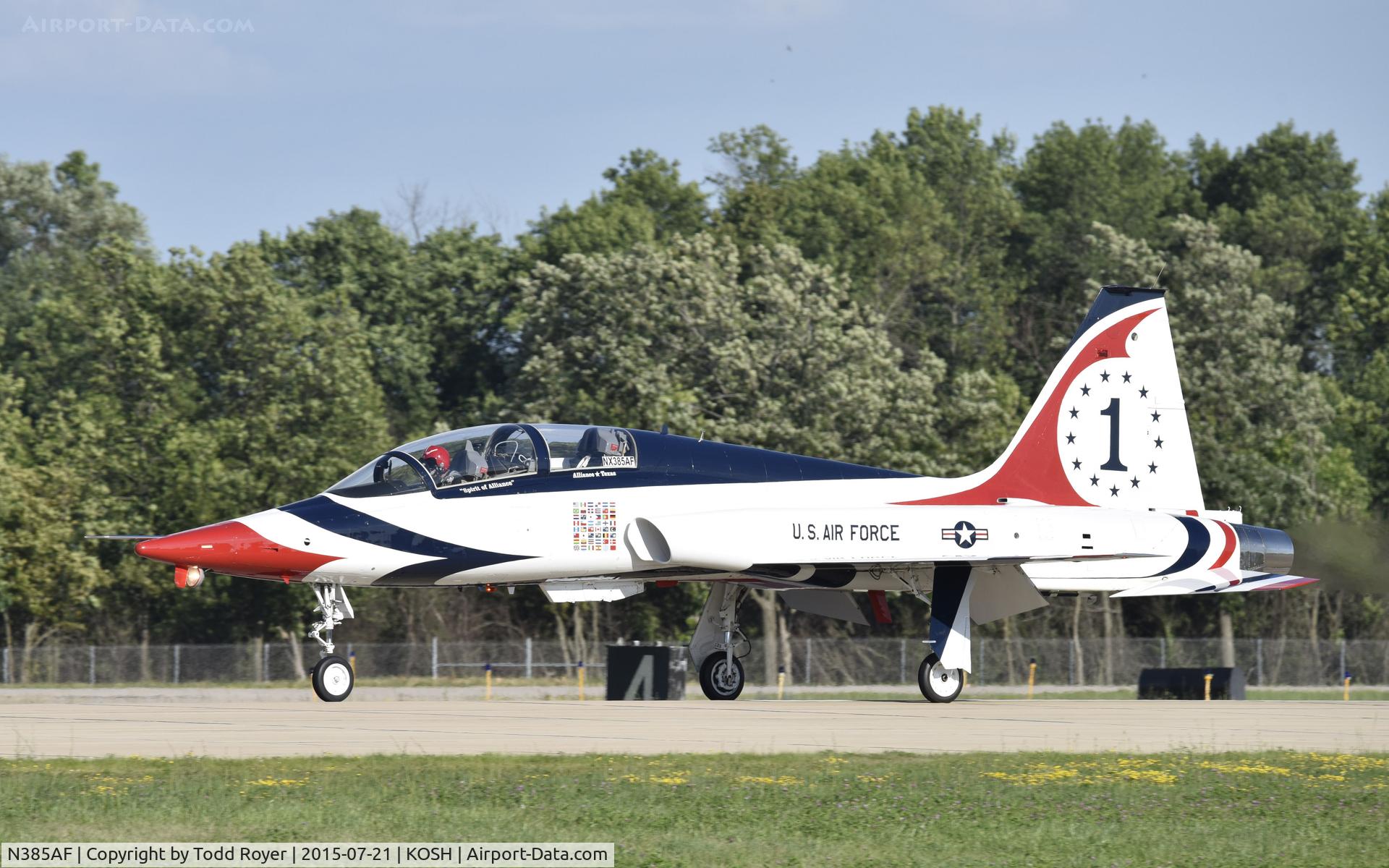 N385AF, 1964 Northrop T-38 C/N 45678, Airventure 2015
