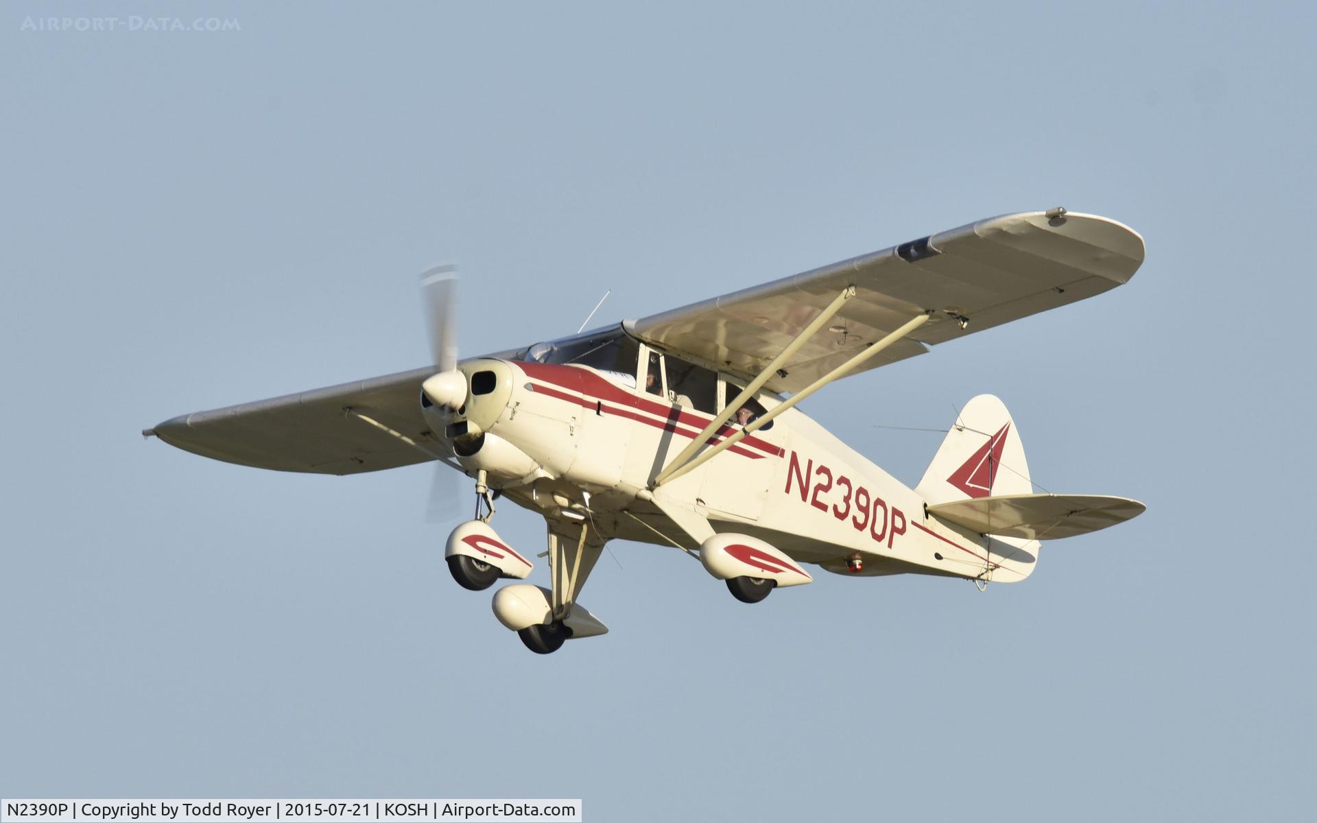 N2390P, 1955 Piper PA-22-150 Tri-Pacer C/N 22-2781, Airventure 2015