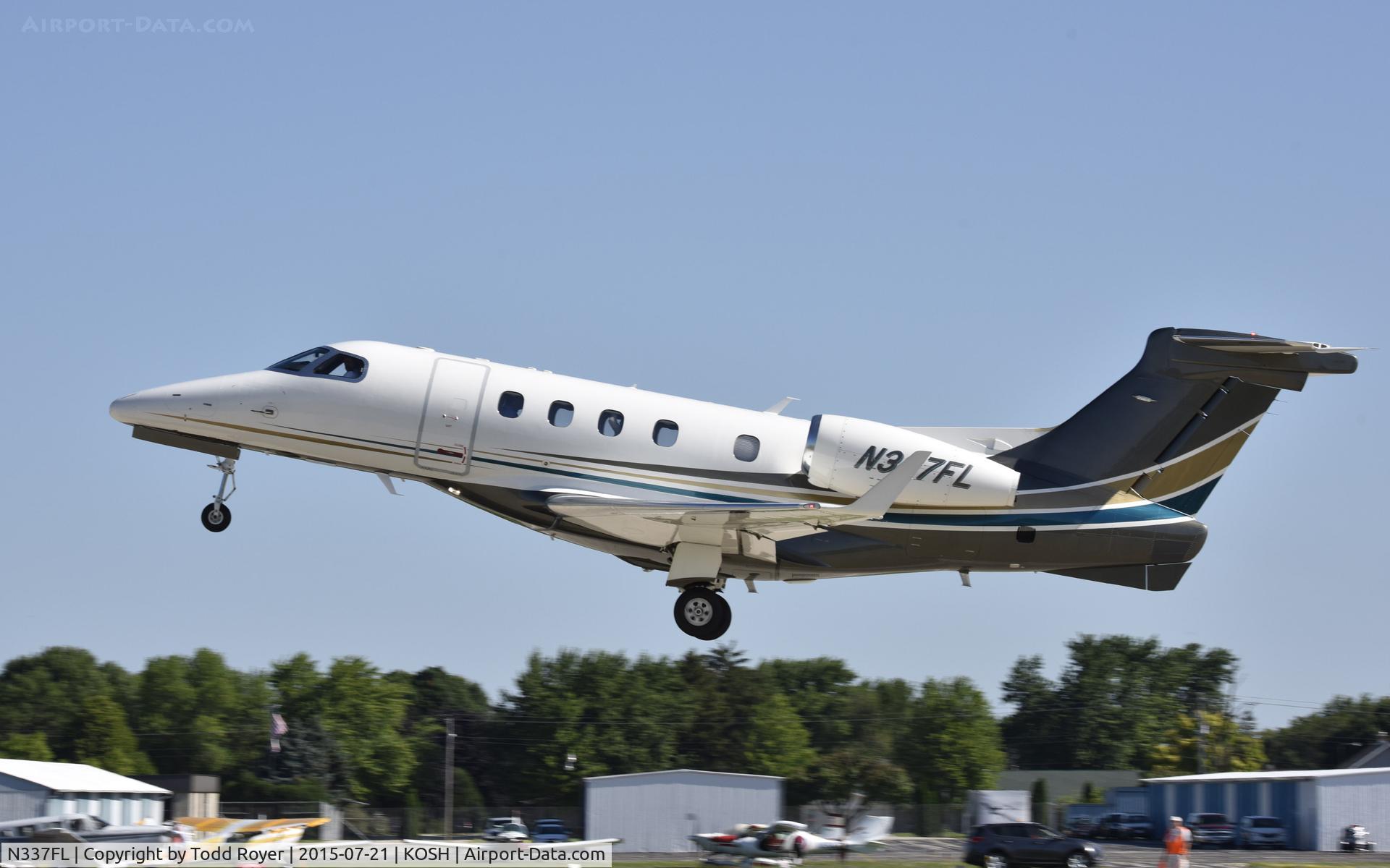 N337FL, 2013 Embraer EMB-505 Phenom 300 C/N 50500135, Airventure 2015