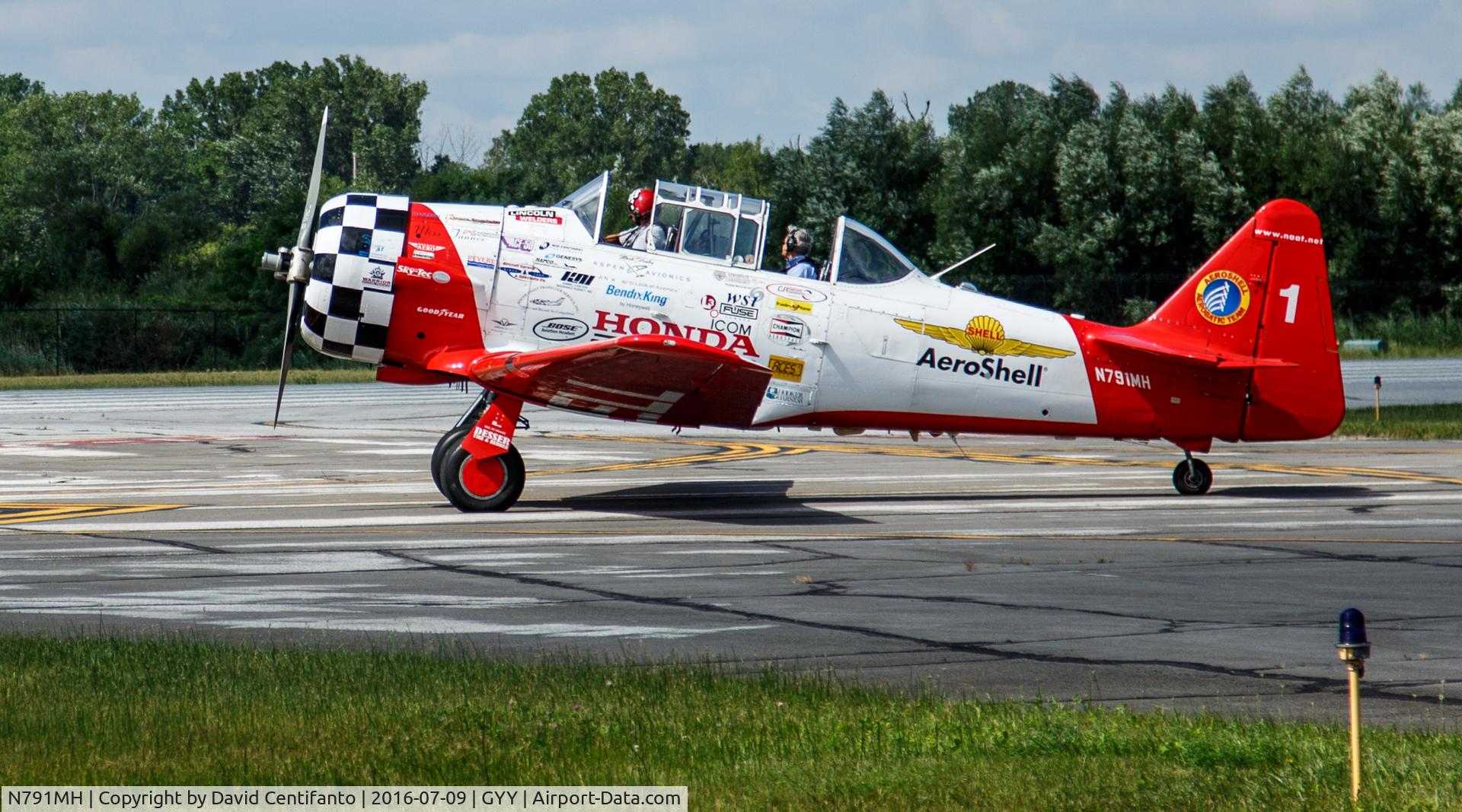 N791MH, 1951 North American T-6G Texan C/N 182-478, Part of the Gary Air Show
