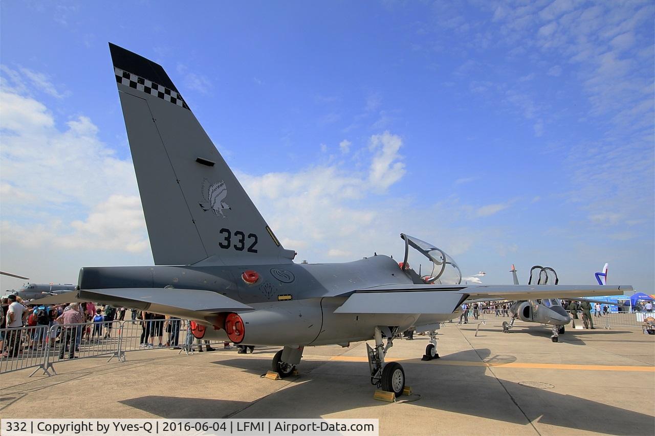 332, 2014 Alenia Aermacchi M-346 Master C/N 332, Alenia Aermacchi M-346 Master, Static display, Istres-Le Tubé Air Base 125 (LFMI-QIE) open day 2016