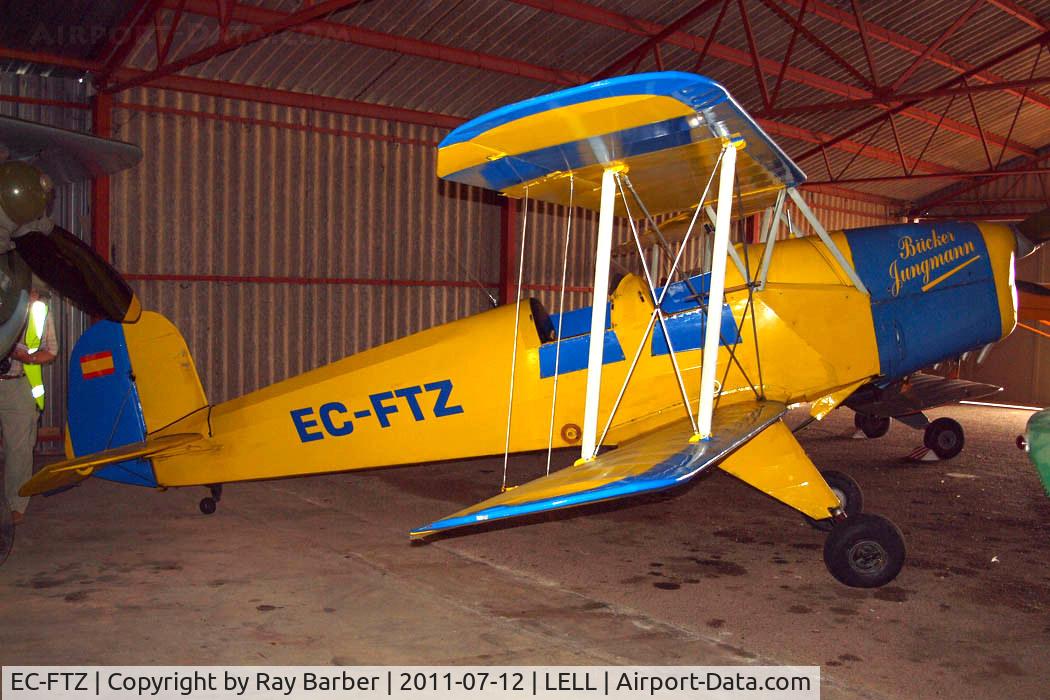 EC-FTZ, CASA 1-131E Jungmann C/N 2170, CASA 1.131E Jungmann [2170] (Fundacio Parc Aeronautic de Catalunya) Barcelona-Sabadell~EC 12/07/2011