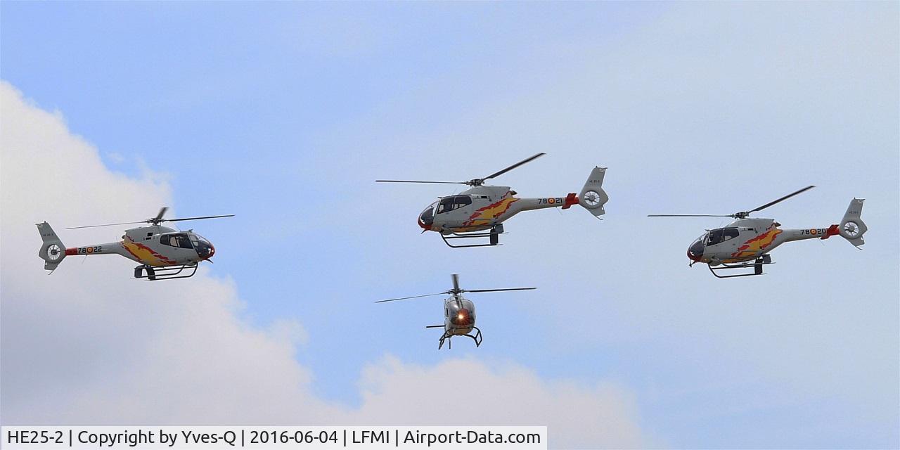 HE25-2, 2000 Eurocopter EC-120B Colibri C/N 1140, Spanish ASPA Team Eurocopter EC-120B Colibri, On display, Istres-Le Tubé Air Base 125 (LFMI-QIE) open day 2016