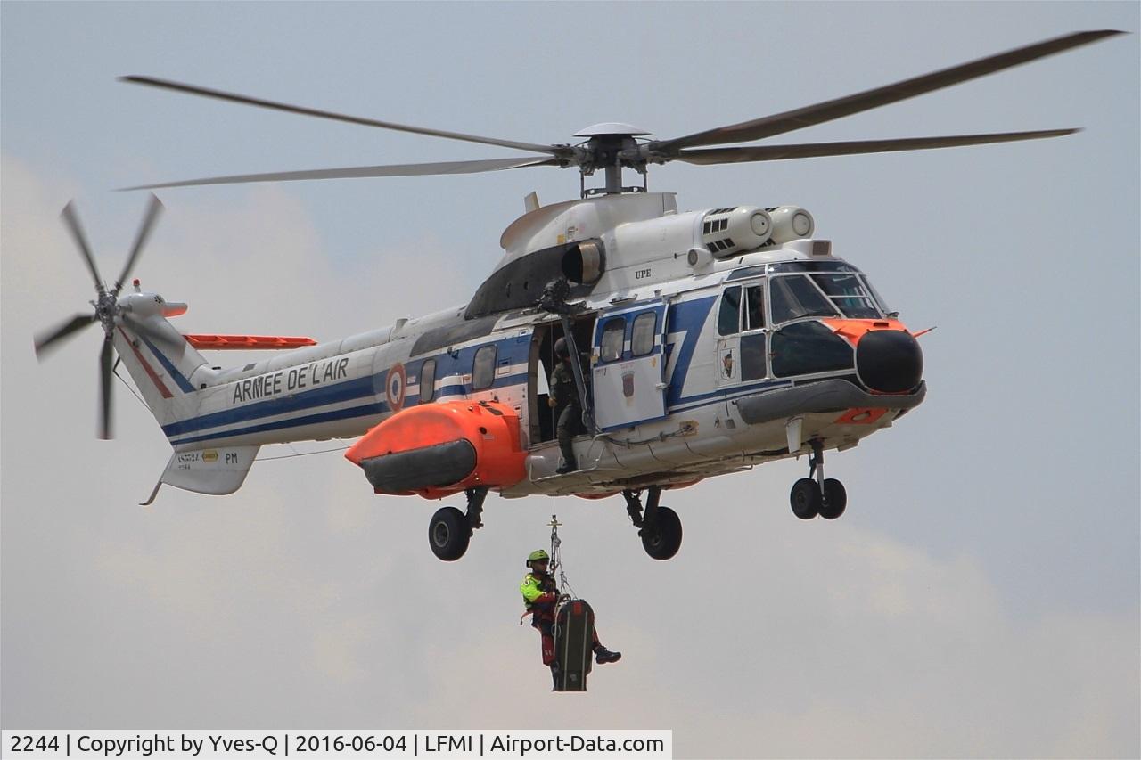 2244, Aérospatiale AS-332L-1 Super Puma Super Puma C/N 2244, Aerospatiale AS-332L-1 Super Puma, On display, Istres-Le Tubé Air Base 125 (LFMI-QIE) open day 2016