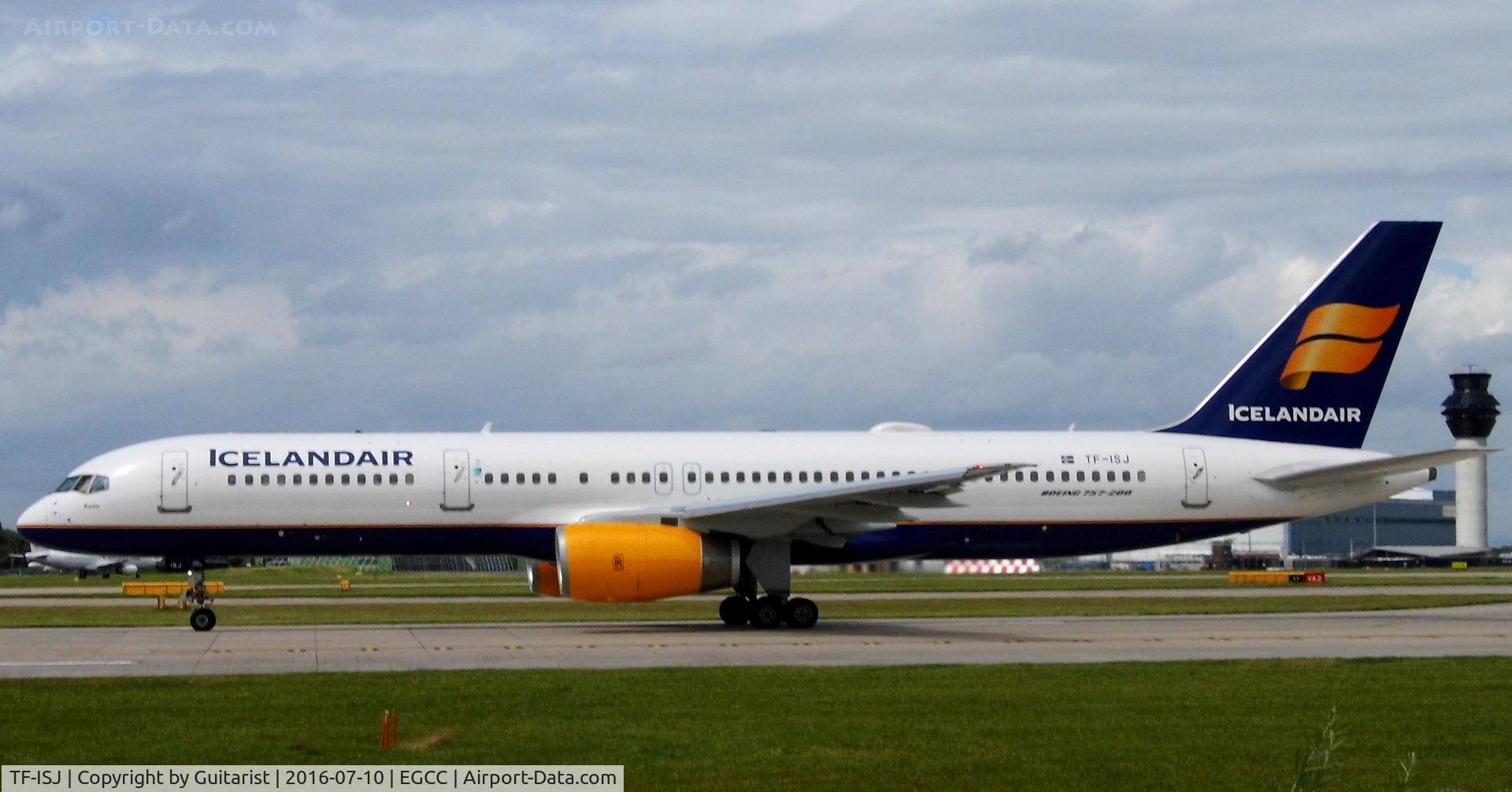 TF-ISJ, 1999 Boeing 757-256 C/N 26249, At Manchester