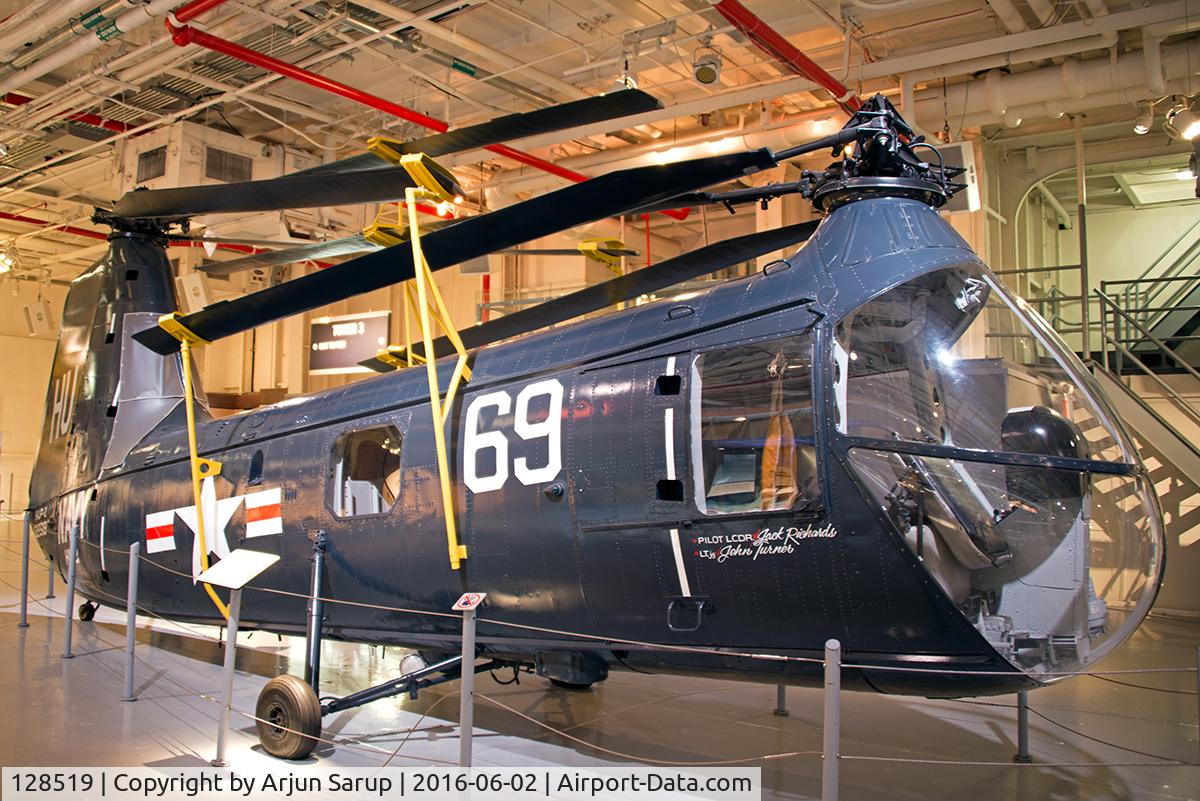 128519, Piasecki UH-25B Retriever C/N 128519, On display aboard USS Intrepid.