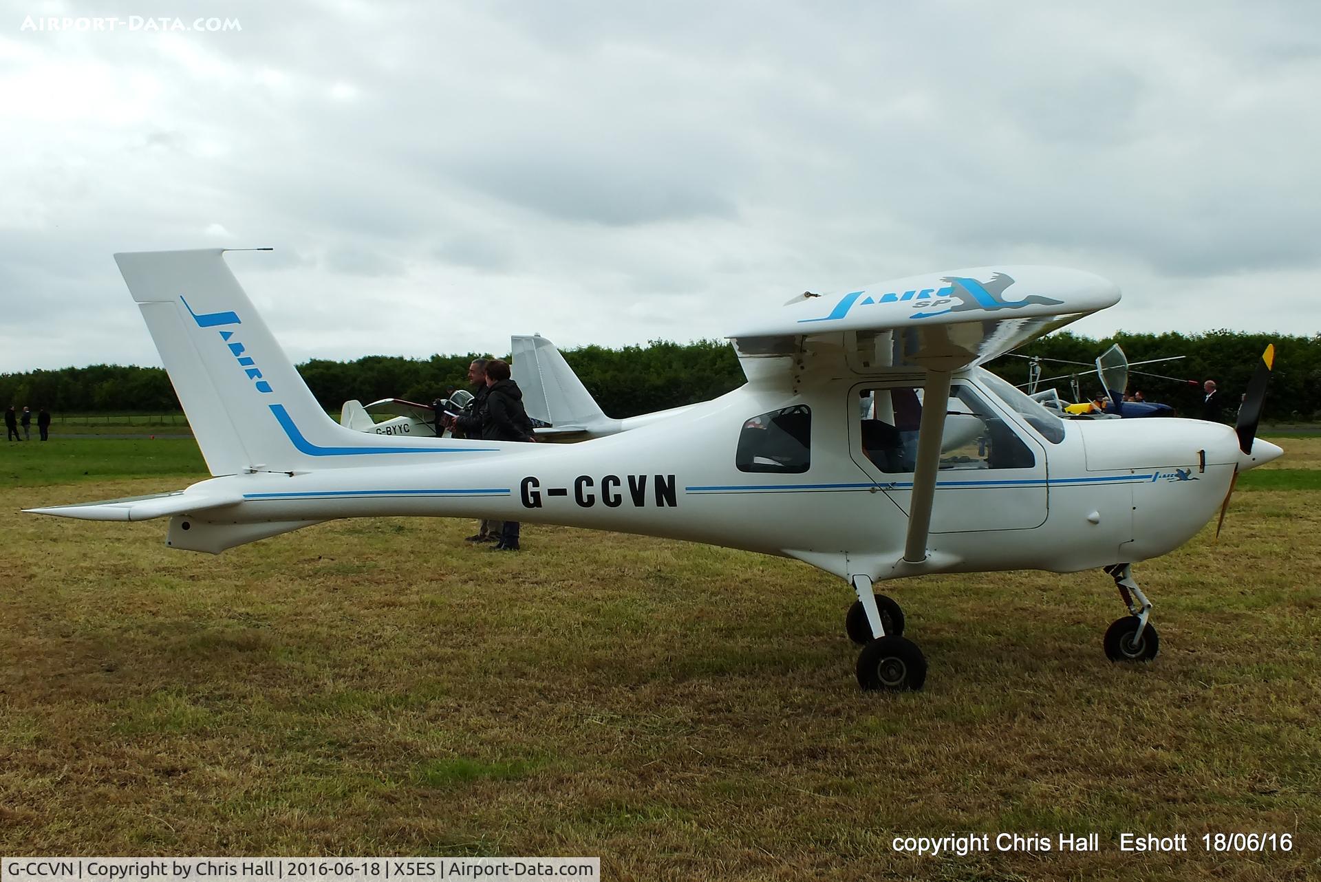 G-CCVN, 2004 Jabiru SP-470 C/N PFA 274B-13677, at the Great North Fly in. Eshott